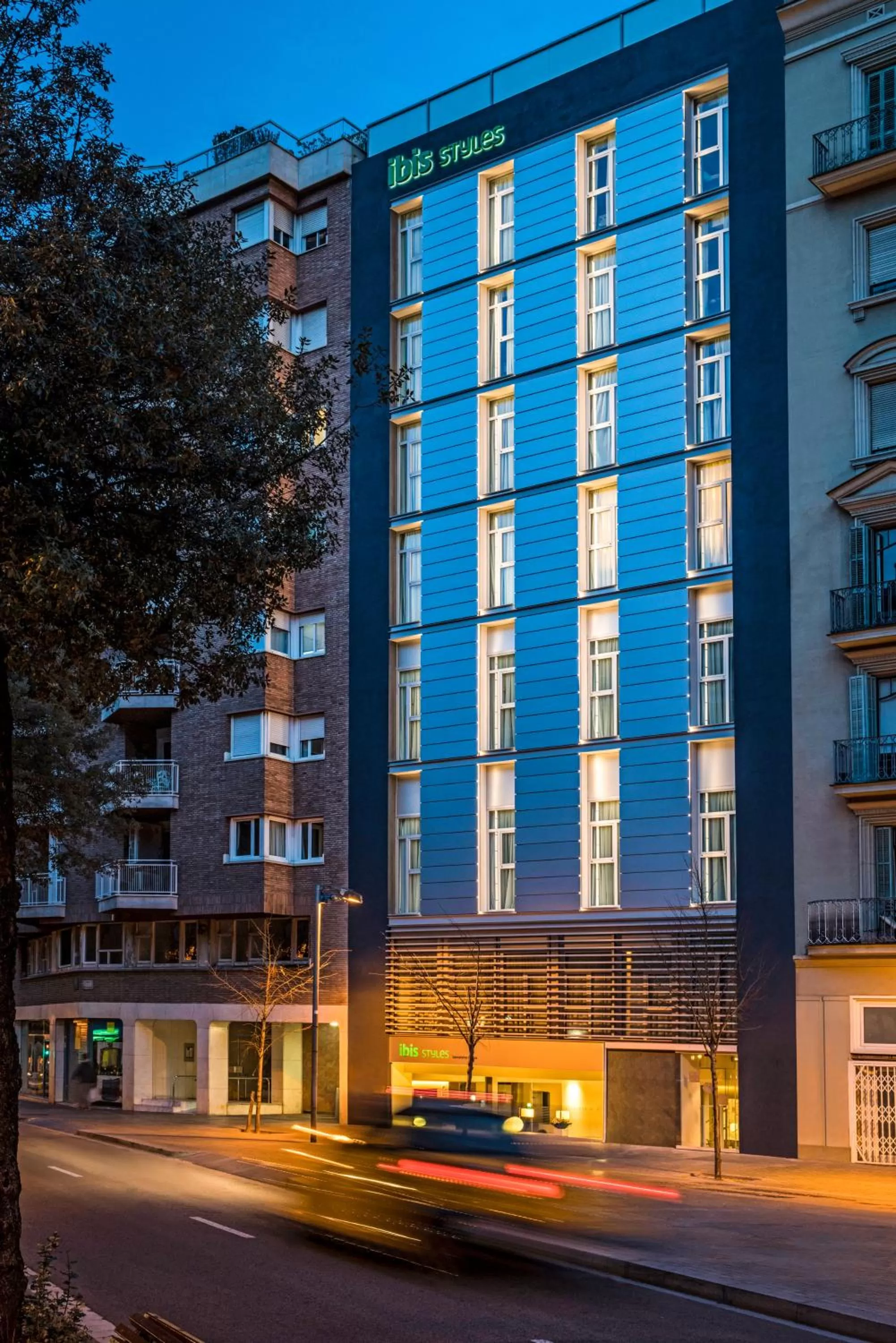 Property building in ibis Styles Barcelona Centre