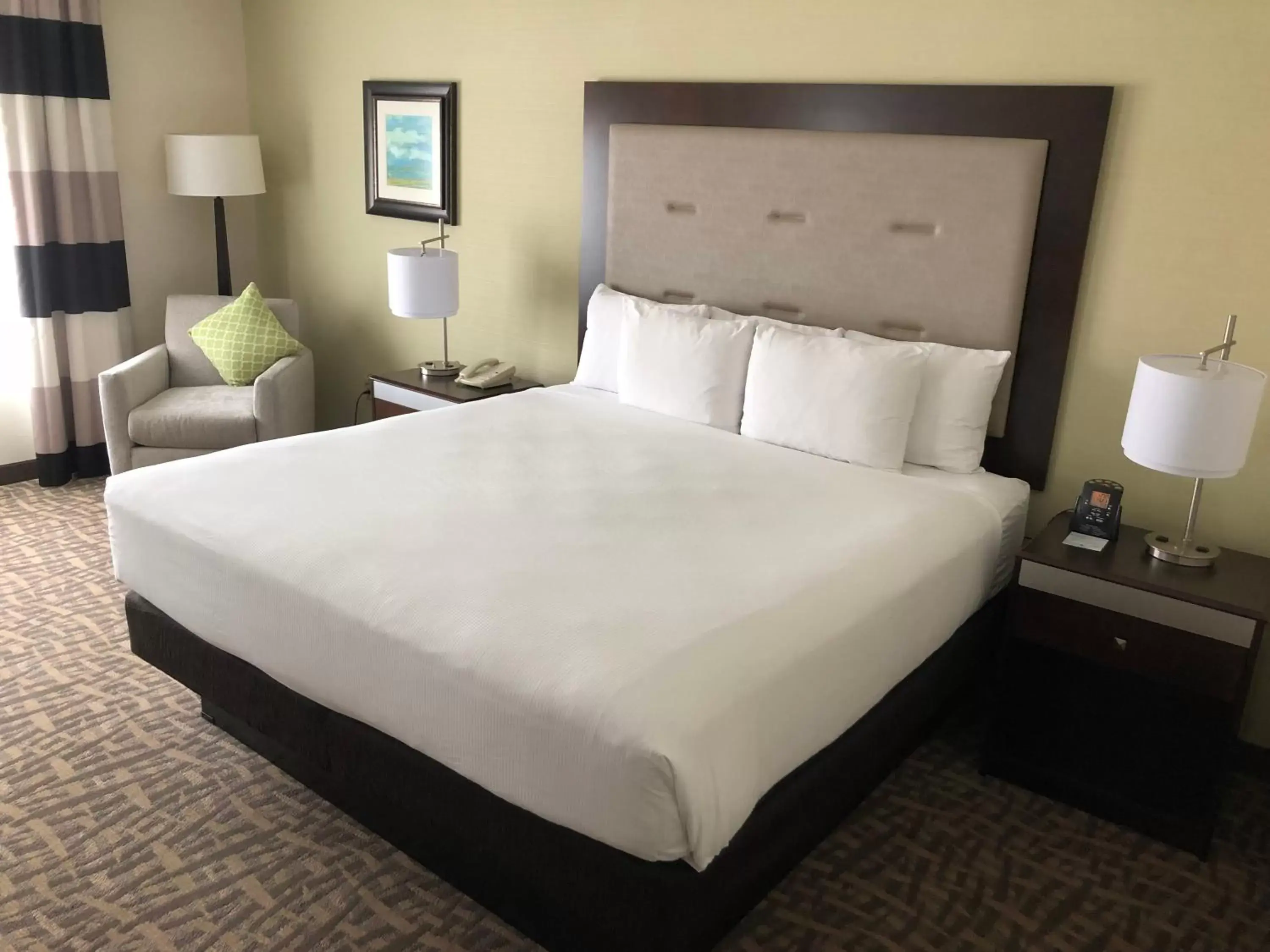 Bed in Wyndham Garden Buffalo Downtown