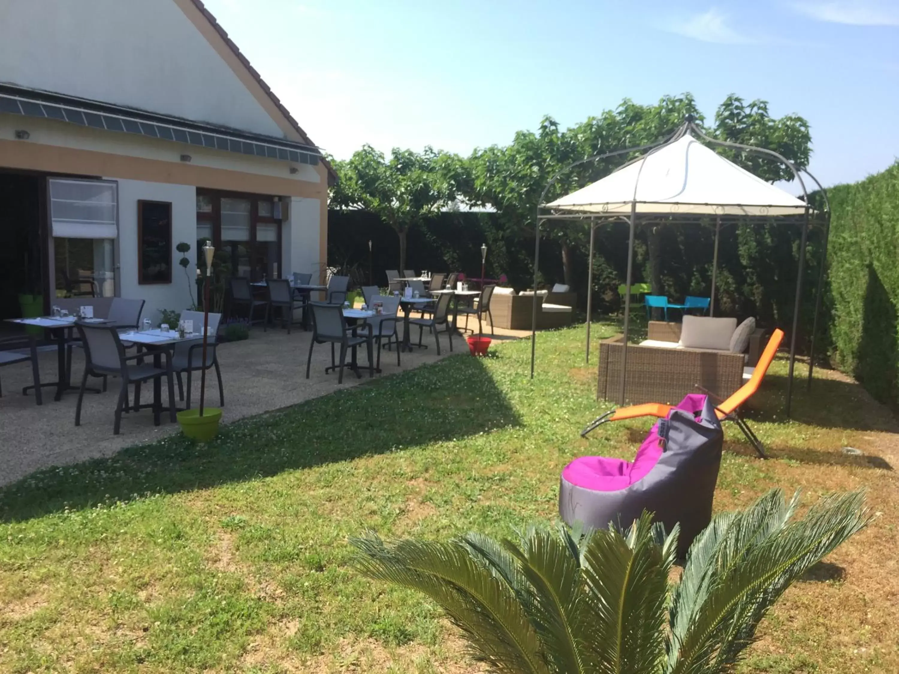 Patio in Campanile Marmande