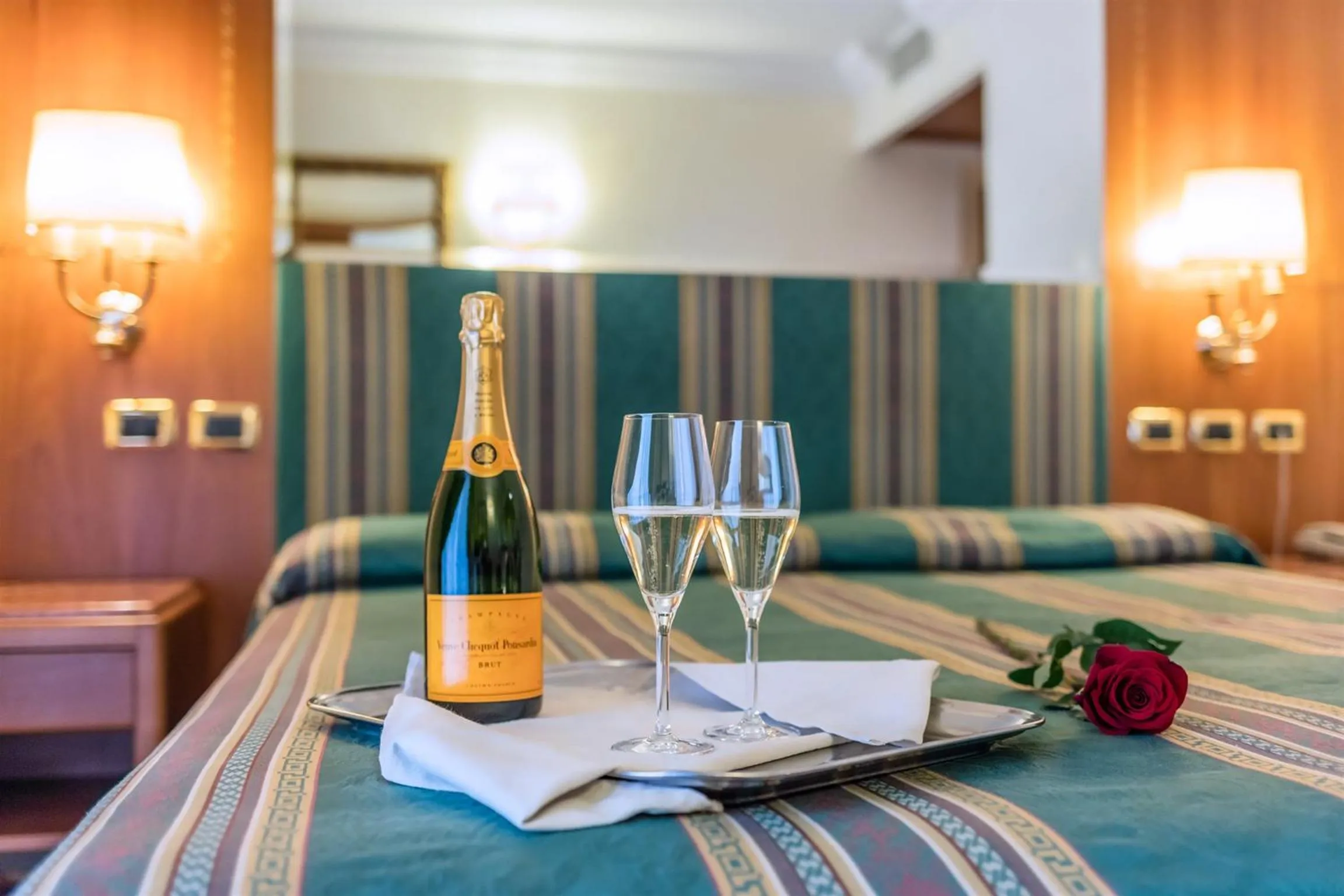 Decorative detail, Bed in Raeli Hotel Luce