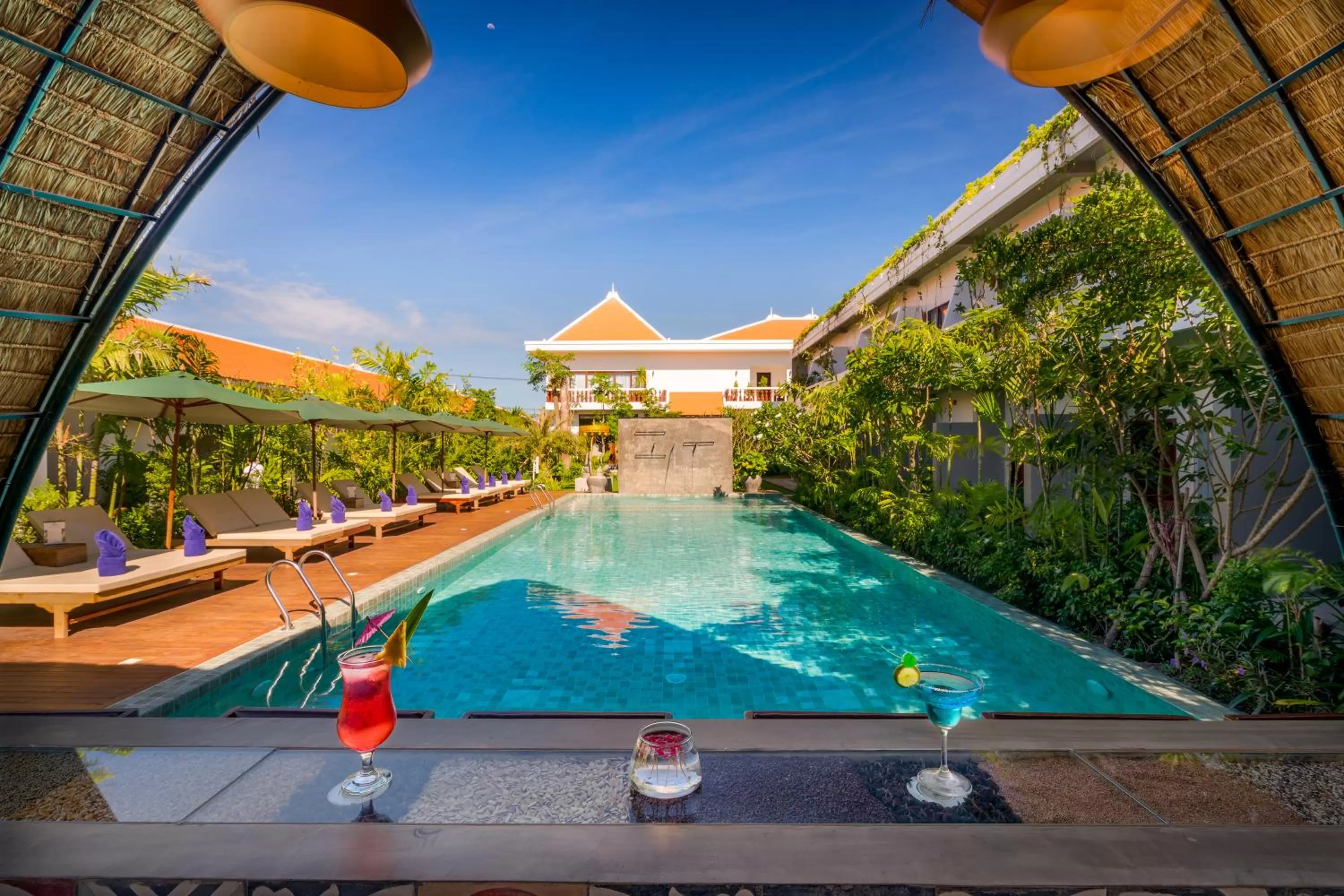 Swimming pool in Sabara Angkor Resort & Spa