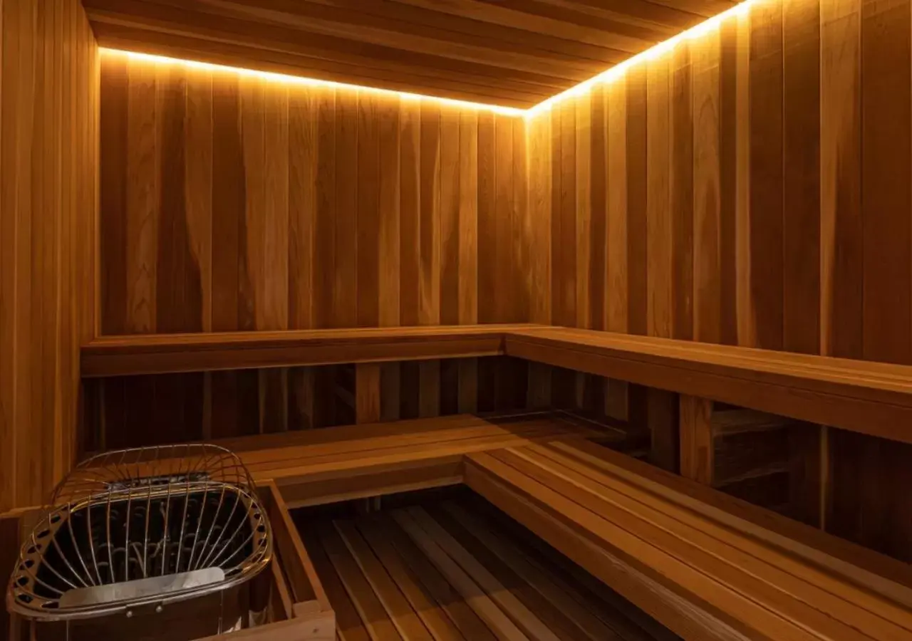 Sauna in Hotel Real del Rio