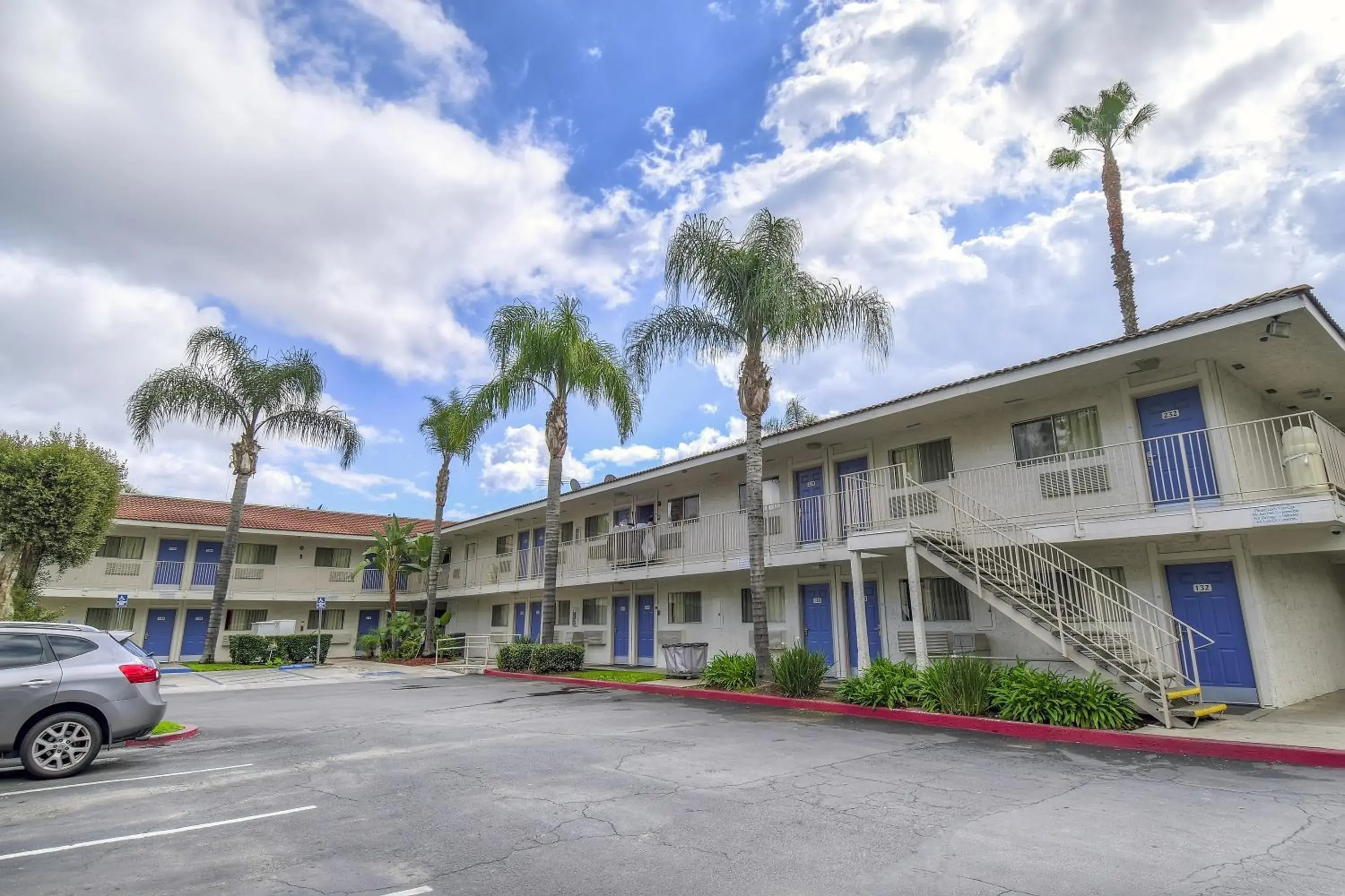 Facade/entrance, Property Building in Motel 6-Chino, CA - Los Angeles Area