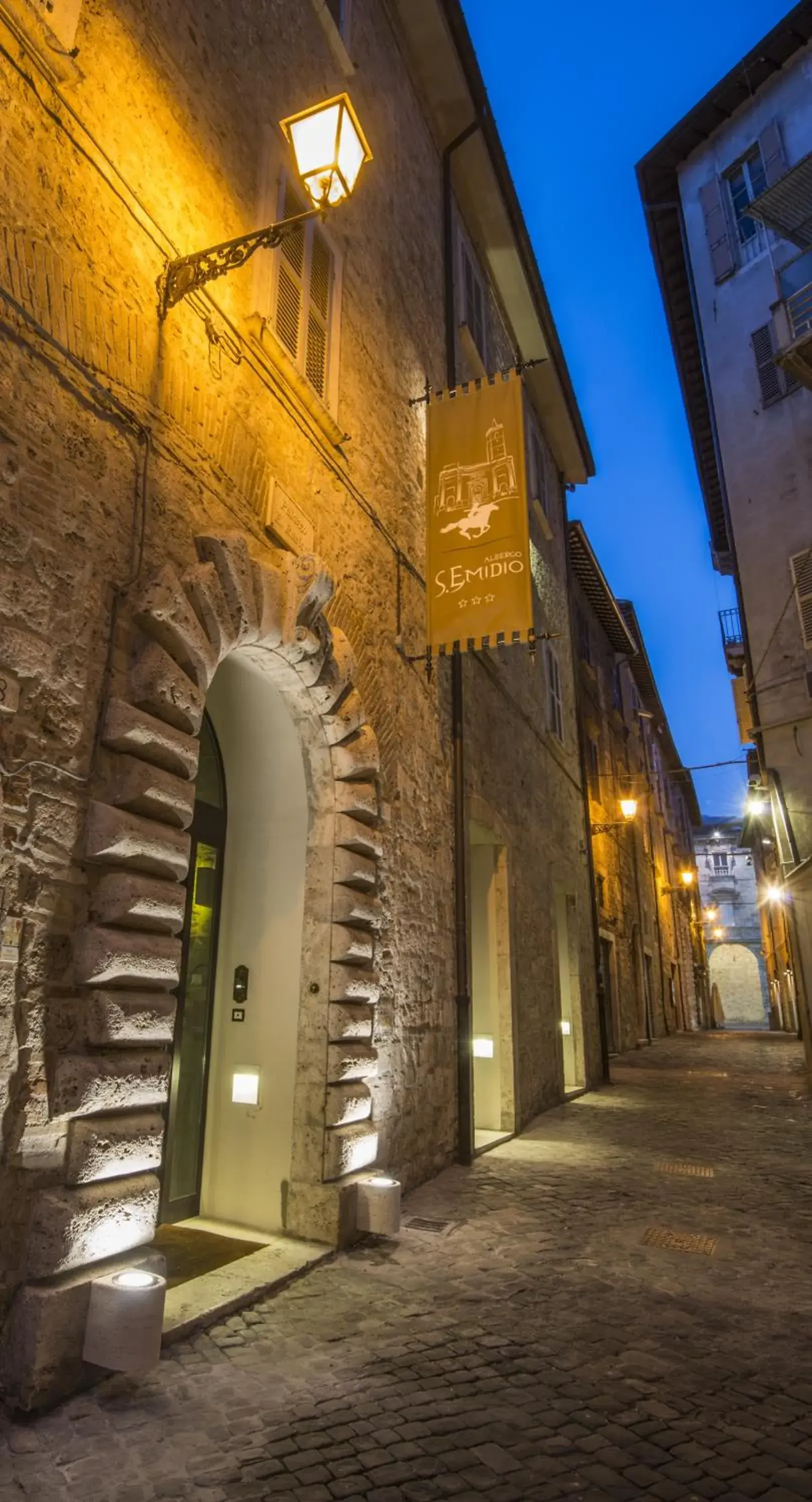 Facade/entrance, Property Building in Albergo Sant'Emidio