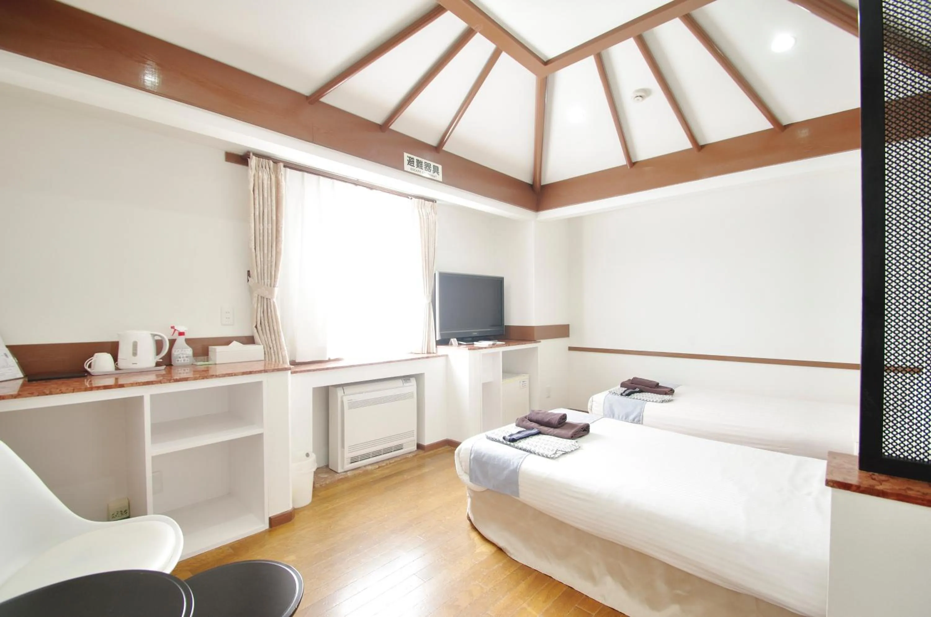 Bed in Hotel Imalle Yokohama Isezakicho