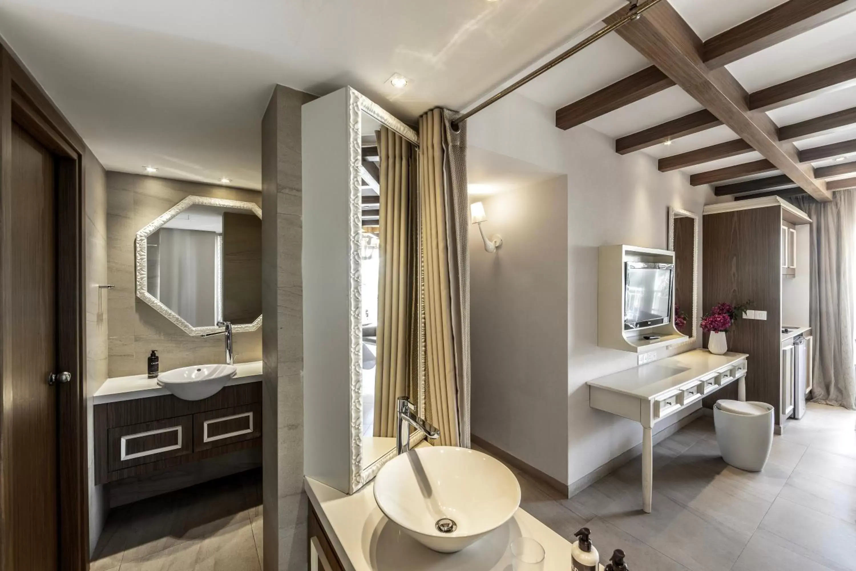 Bathroom in The King Jason Paphos - Designed for Adults by Louis Hotels