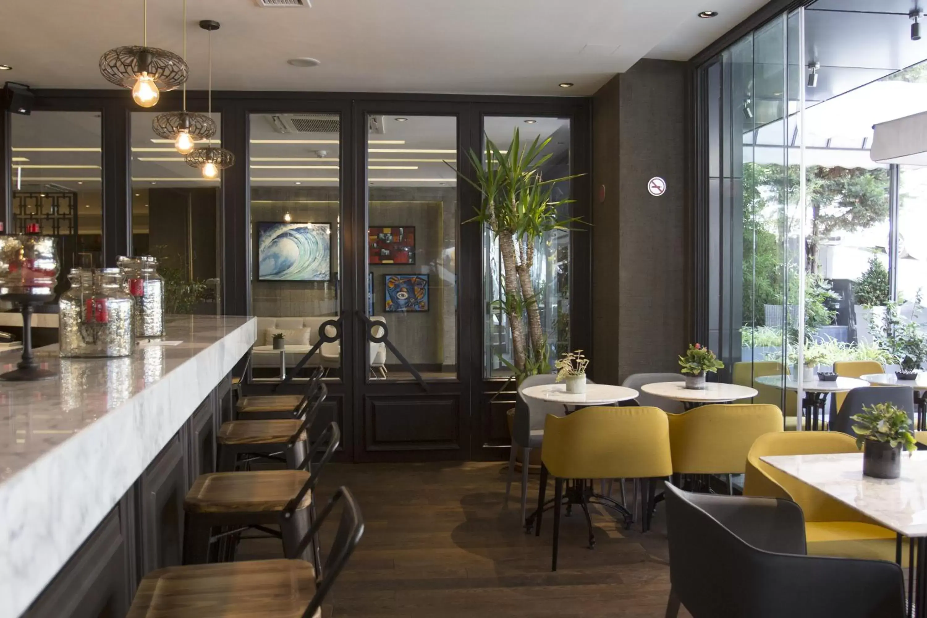 Lounge or bar, Restaurant/Places to Eat in Modus Hotel Istanbul