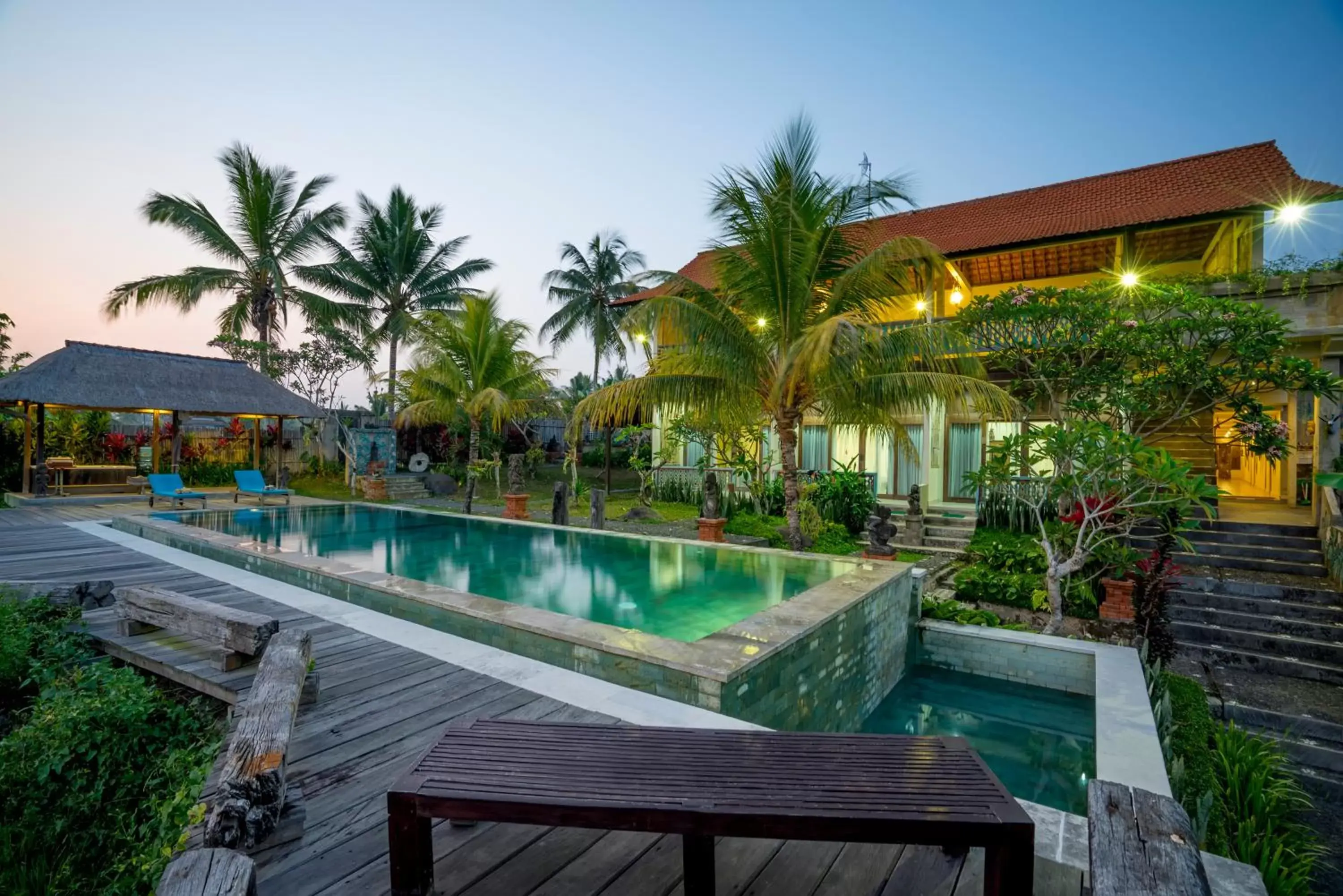 Property building in Ubud Sari Health Resort Property building in Ubud Sari Health Resort