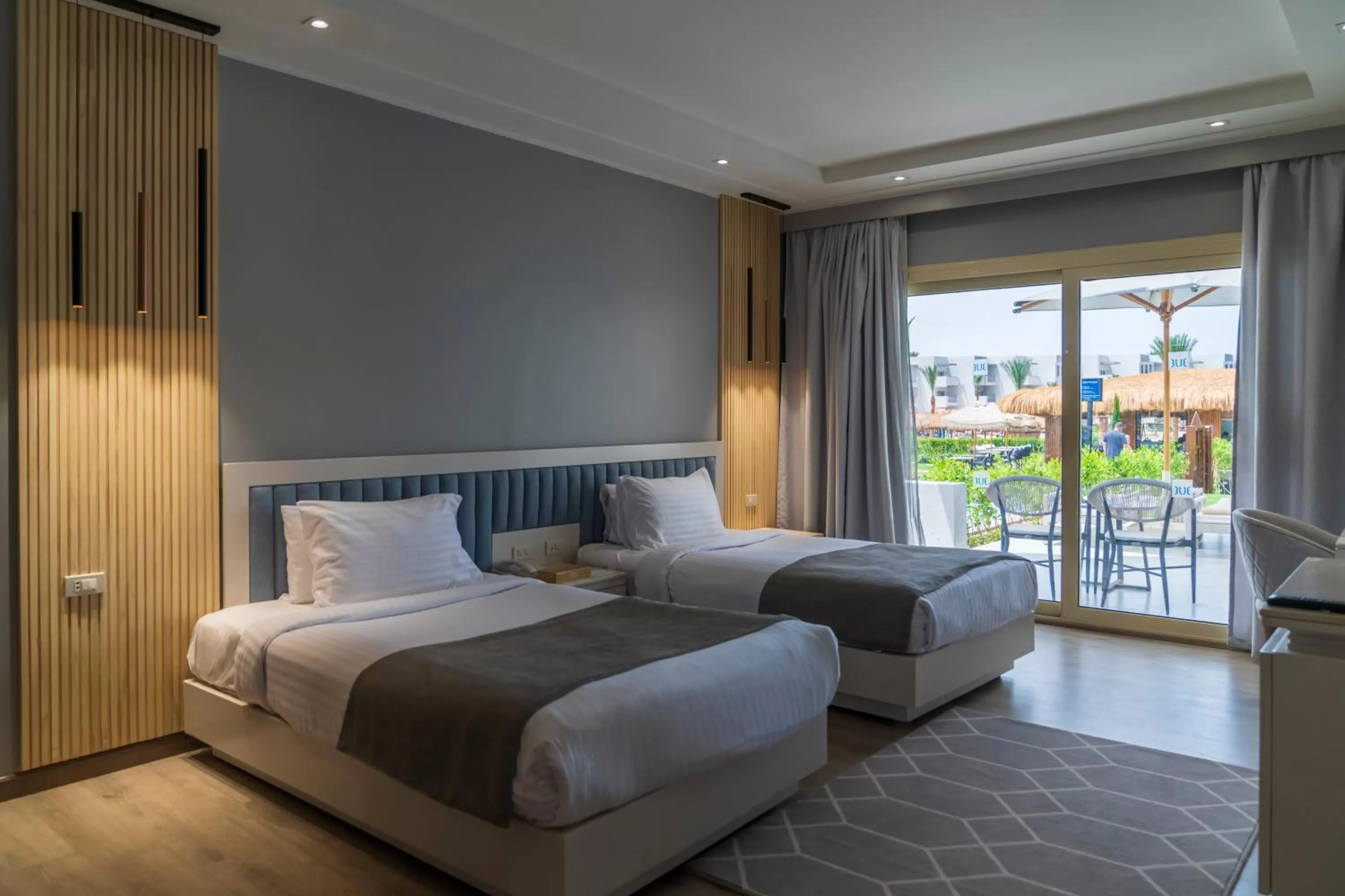 Bed in Sunrise Crystal Bay Resort -Grand Select