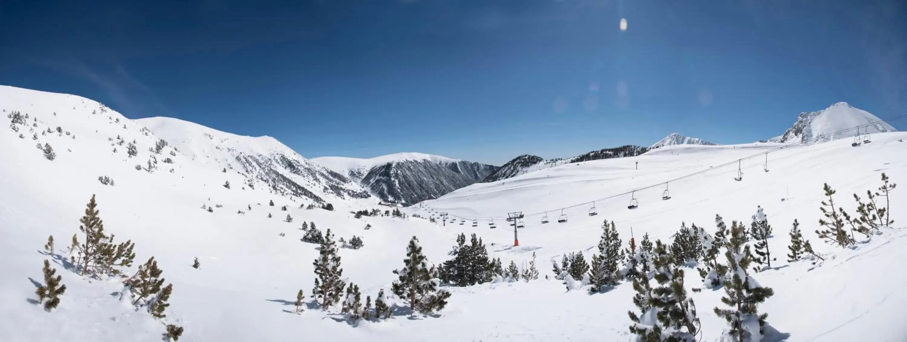 Natural landscape, Winter in Hotel Mas de Xaxas