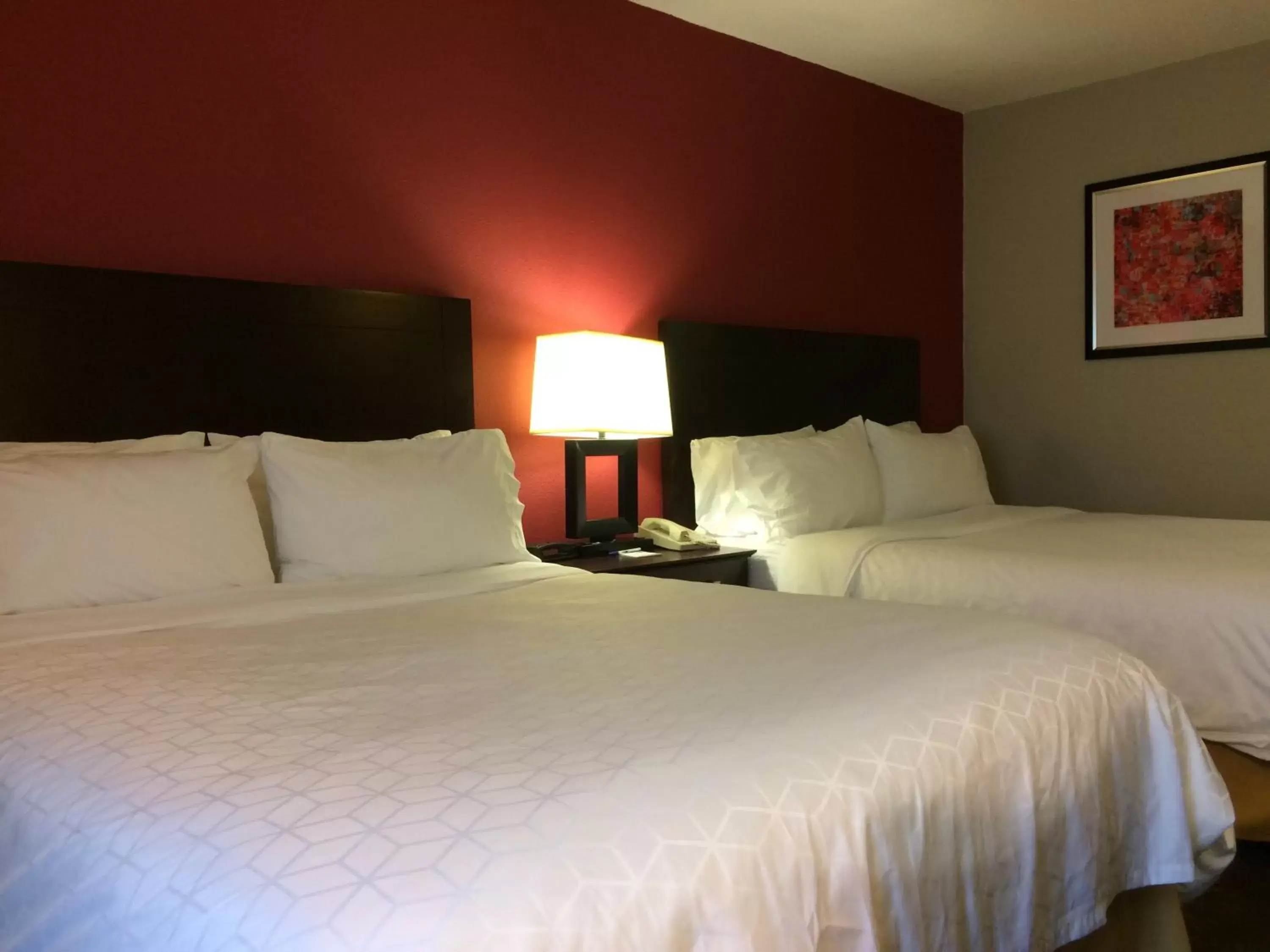 Bedroom, Bed in Holiday Inn Express Cloverdale - Greencastle, an IHG Hotel