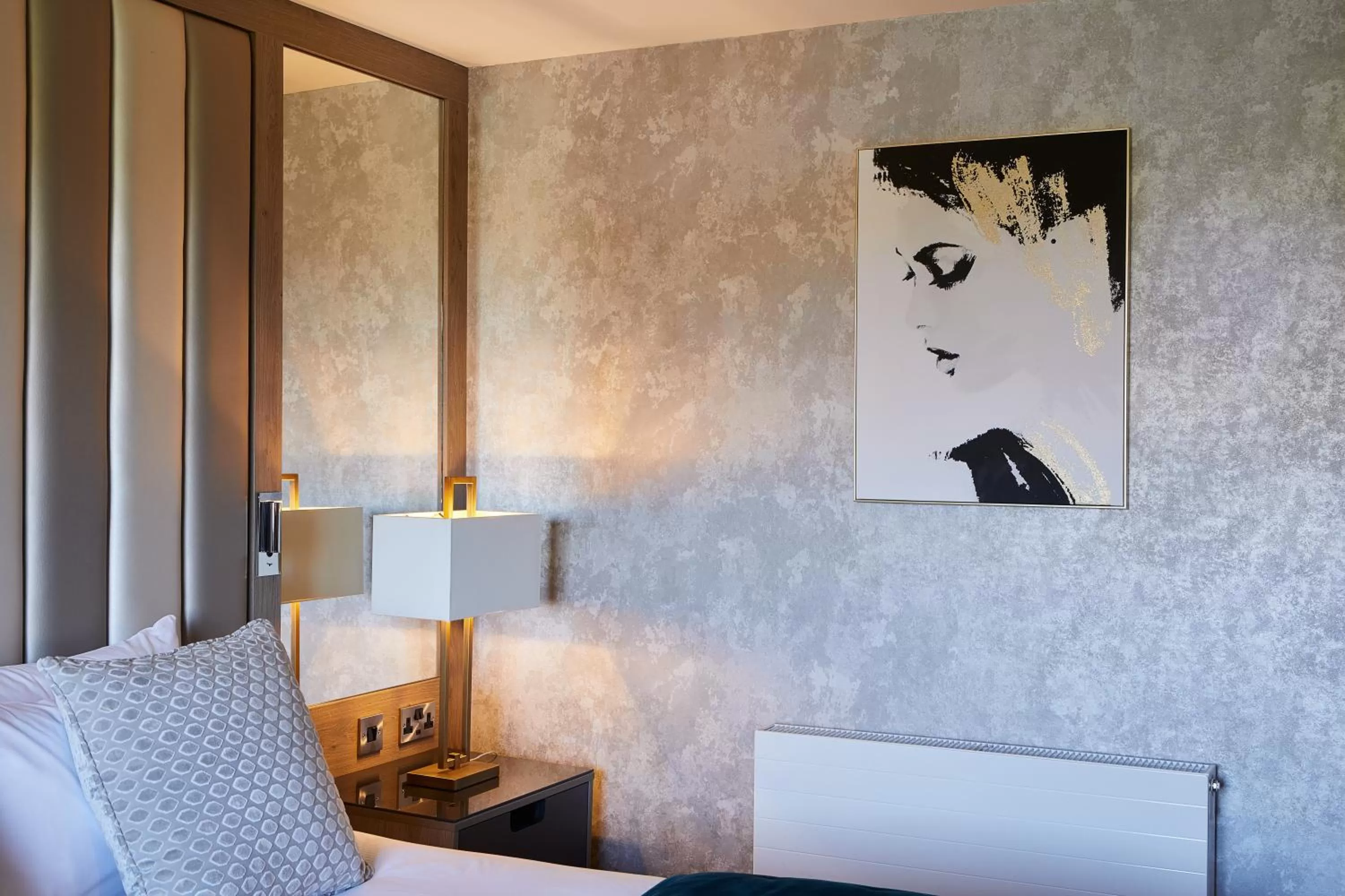 Bedroom in Radstone Hotel