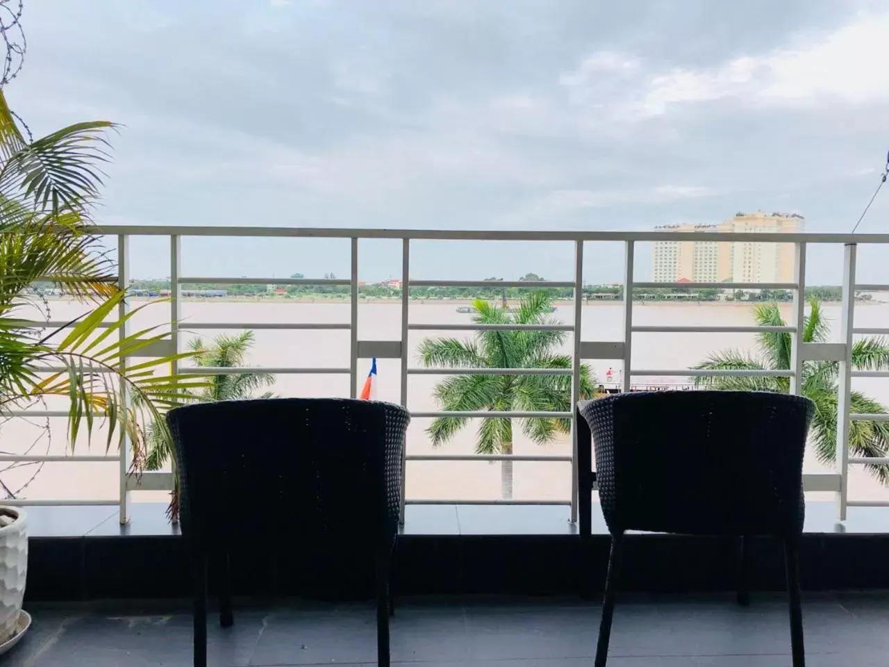 Balcony/Terrace in Asiban Quay Boutique Hotel