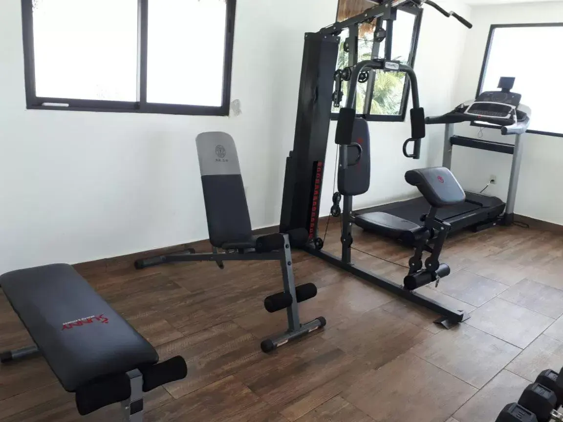 Fitness centre/facilities, Fitness Center/Facilities in Pelicano Inn Playa del Carmen - Beachfront Hotel