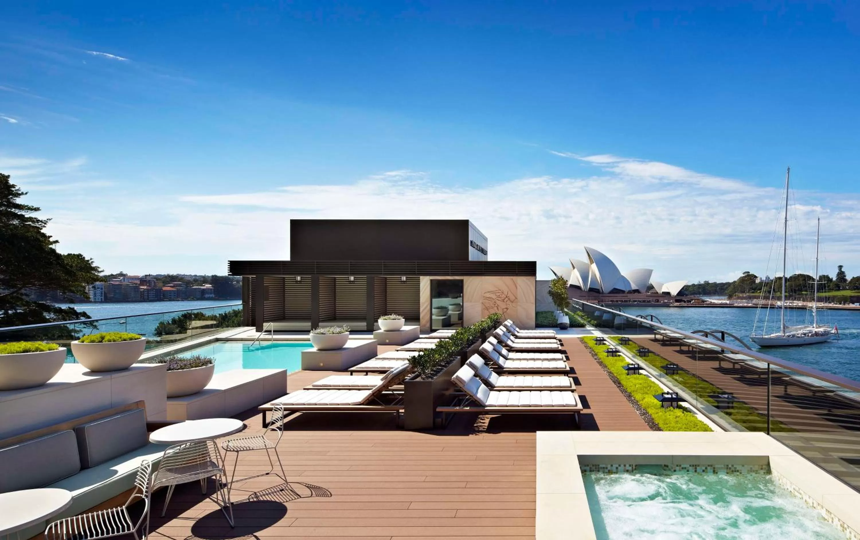 Swimming pool in Park Hyatt Sydney