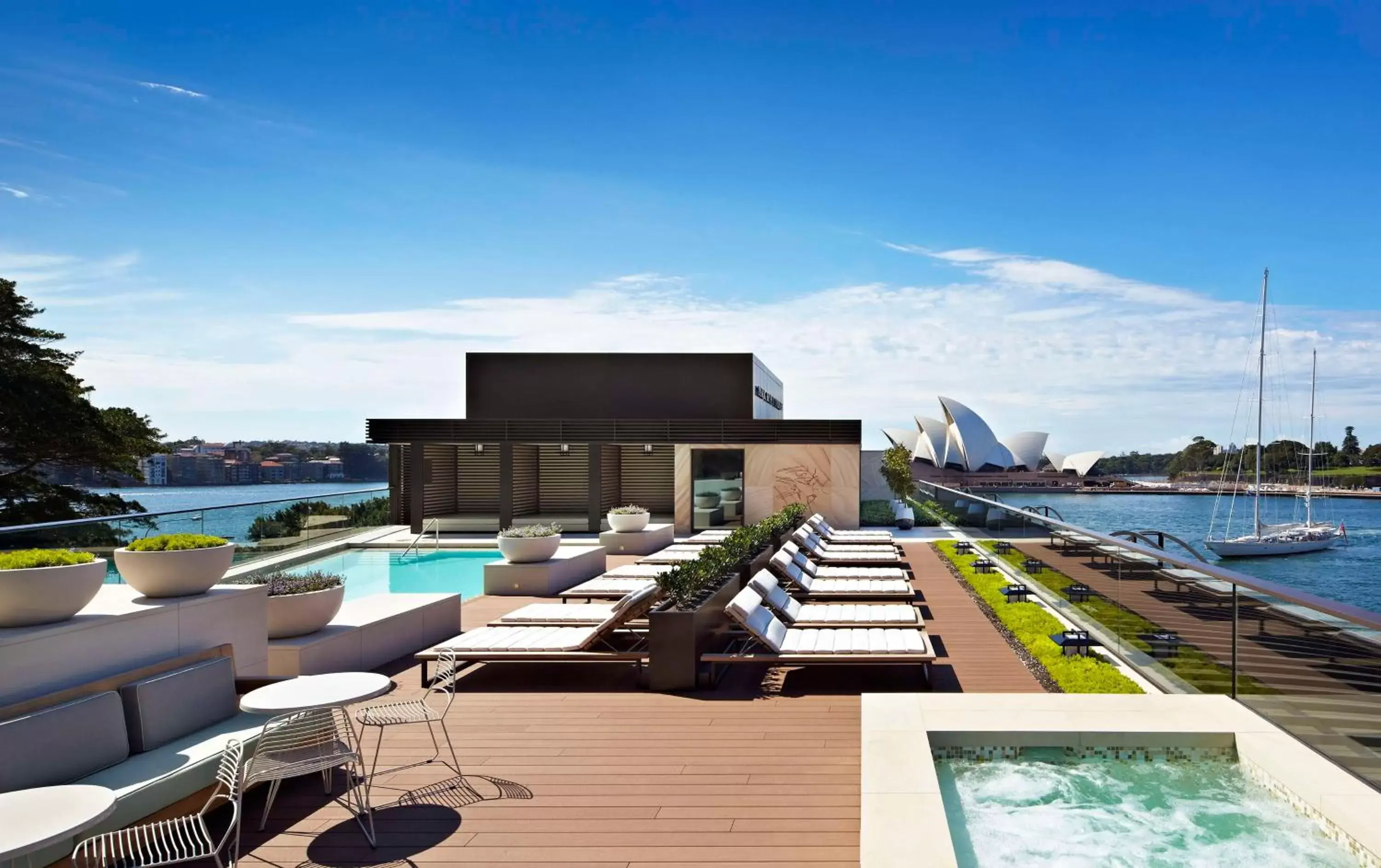 Swimming pool in Park Hyatt Sydney Swimming pool in Park Hyatt Sydney