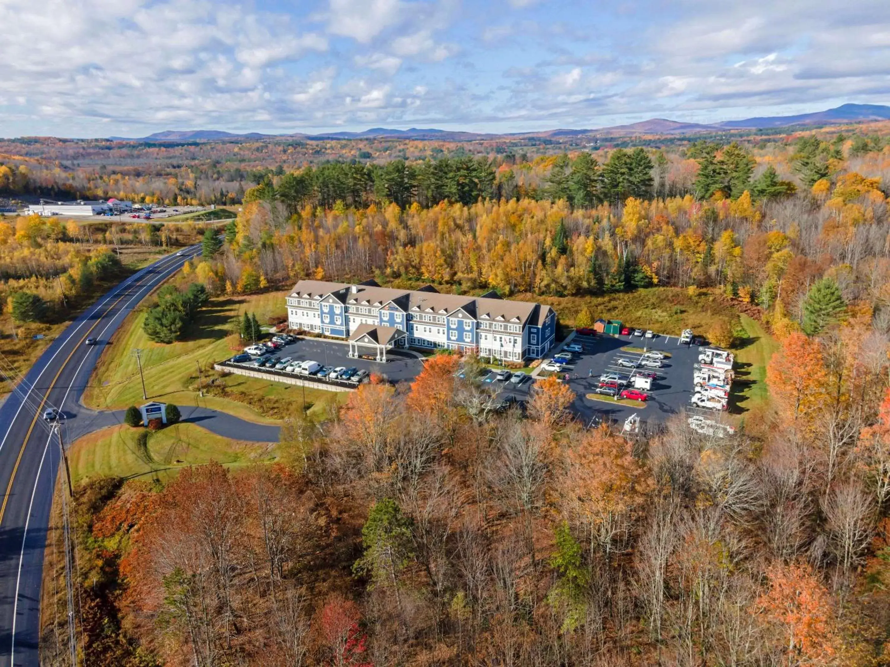 Property building, Bird's-eye View in Comfort Inn & Suites Wilton