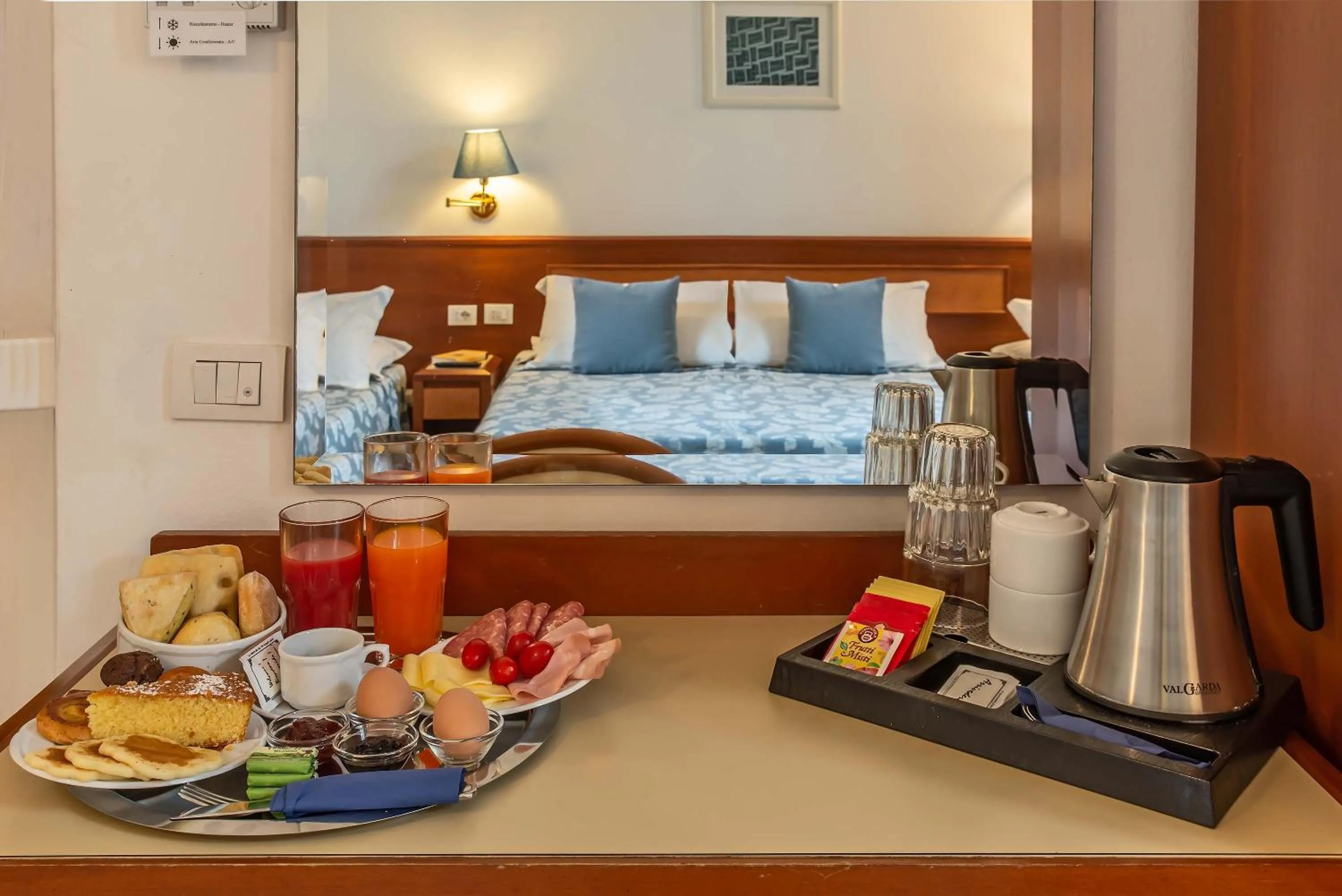 Bed in Hotel Bonifacio