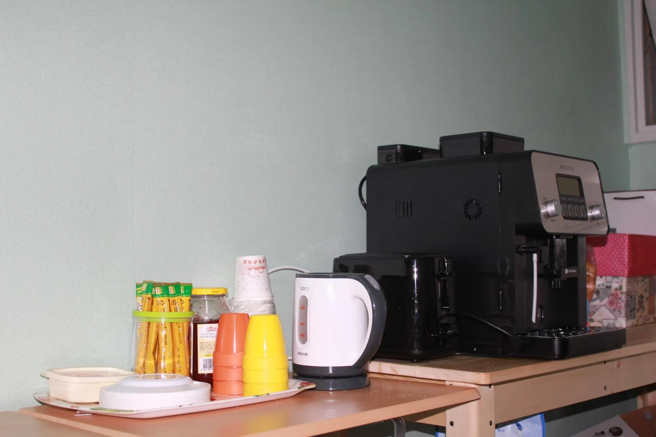 Communal kitchen in MK Liberty House