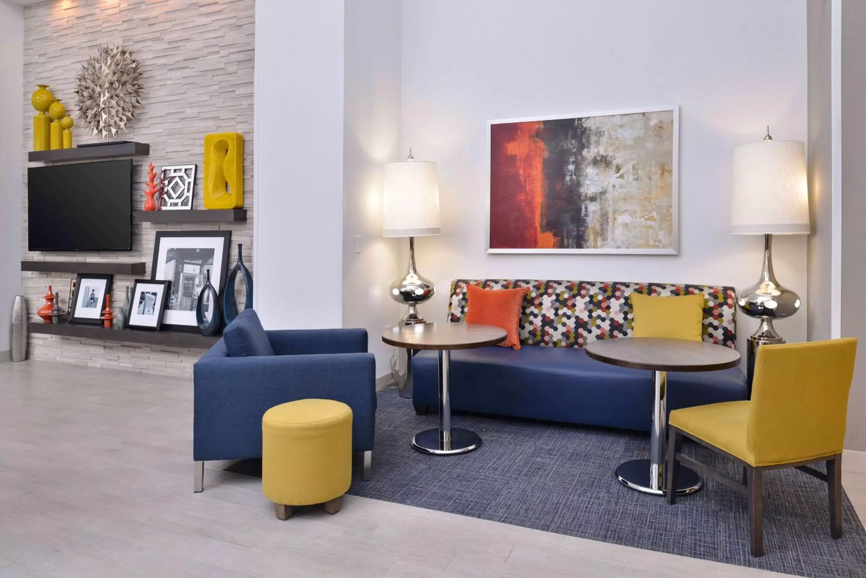 Lobby or reception, Seating Area in Hampton Inn & Suites Shelby, North Carolina