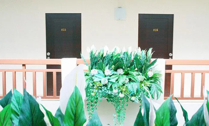 Decorative detail in K.V.Mansion