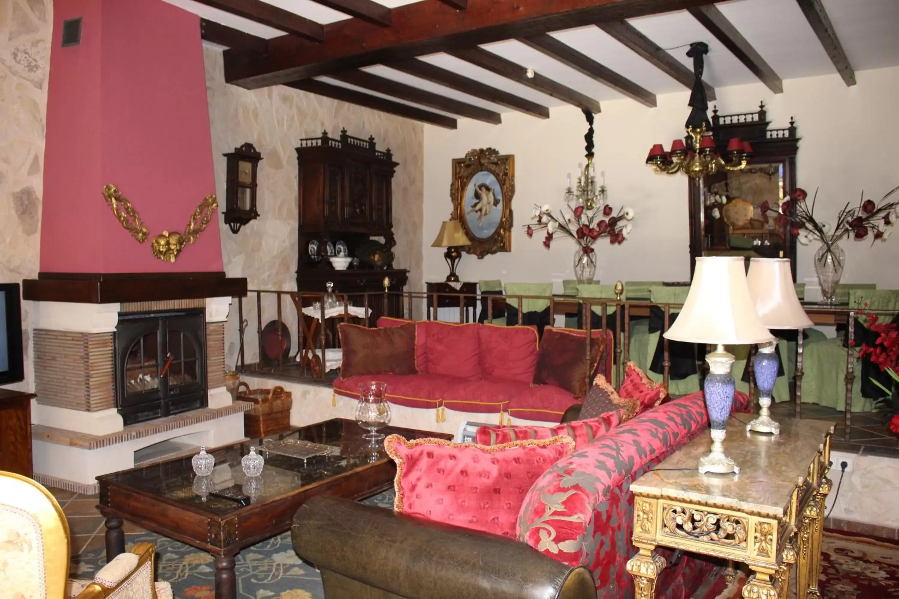 Lounge or bar, Seating Area in Casa Rural Mendoza