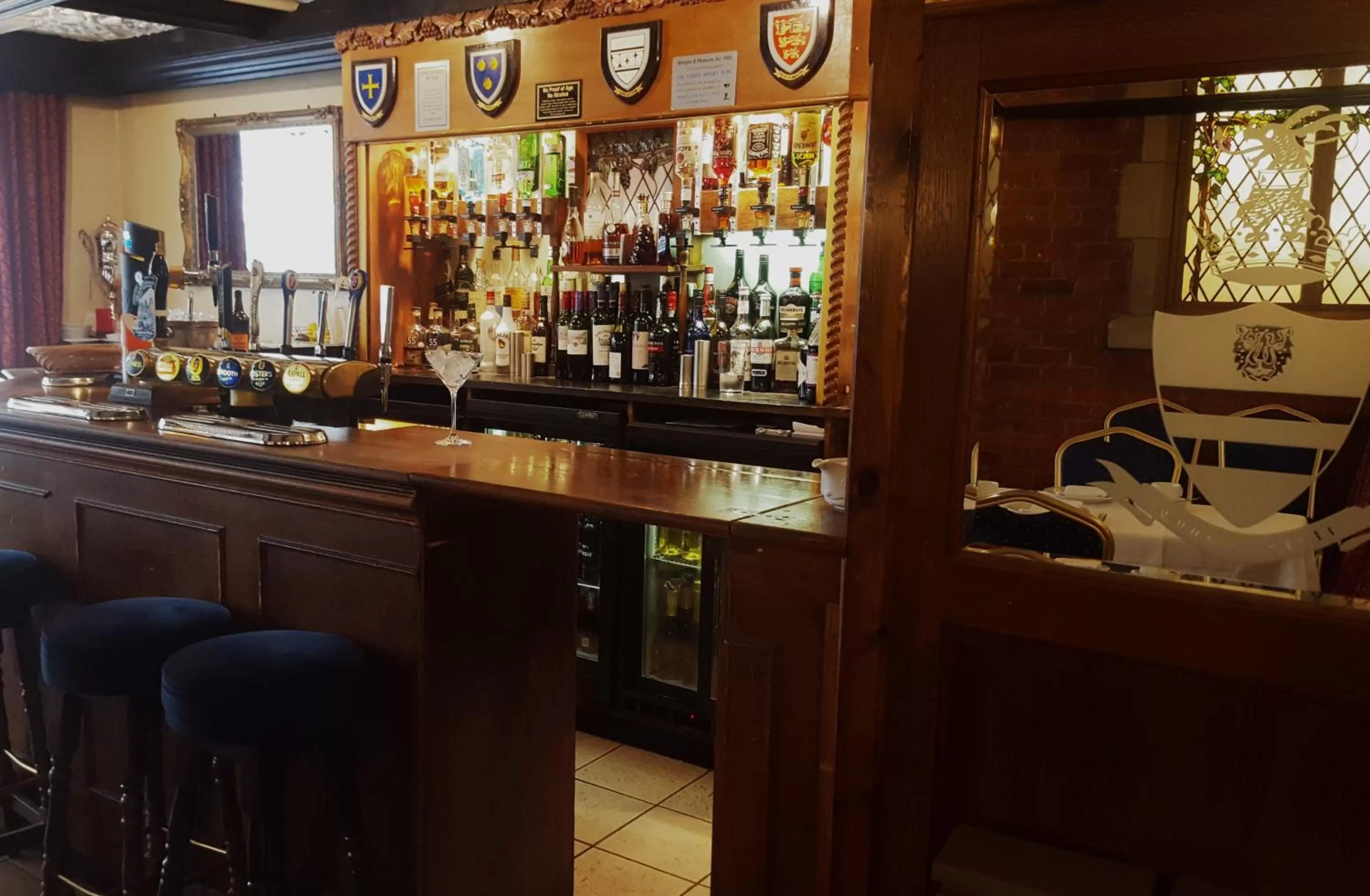 Lounge or bar in Marygreen Manor