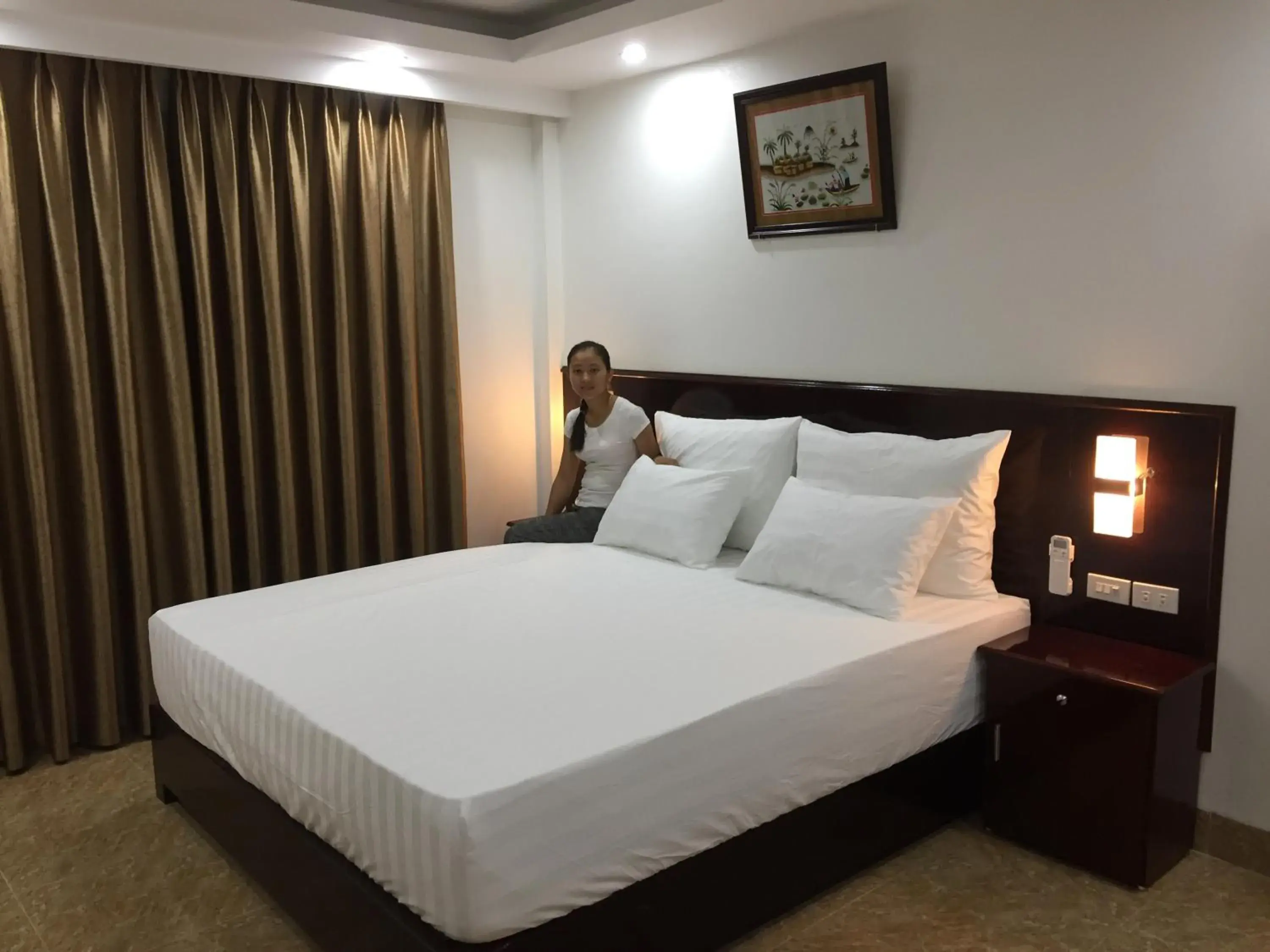 Bed in Tam Coc Victoria Hotel