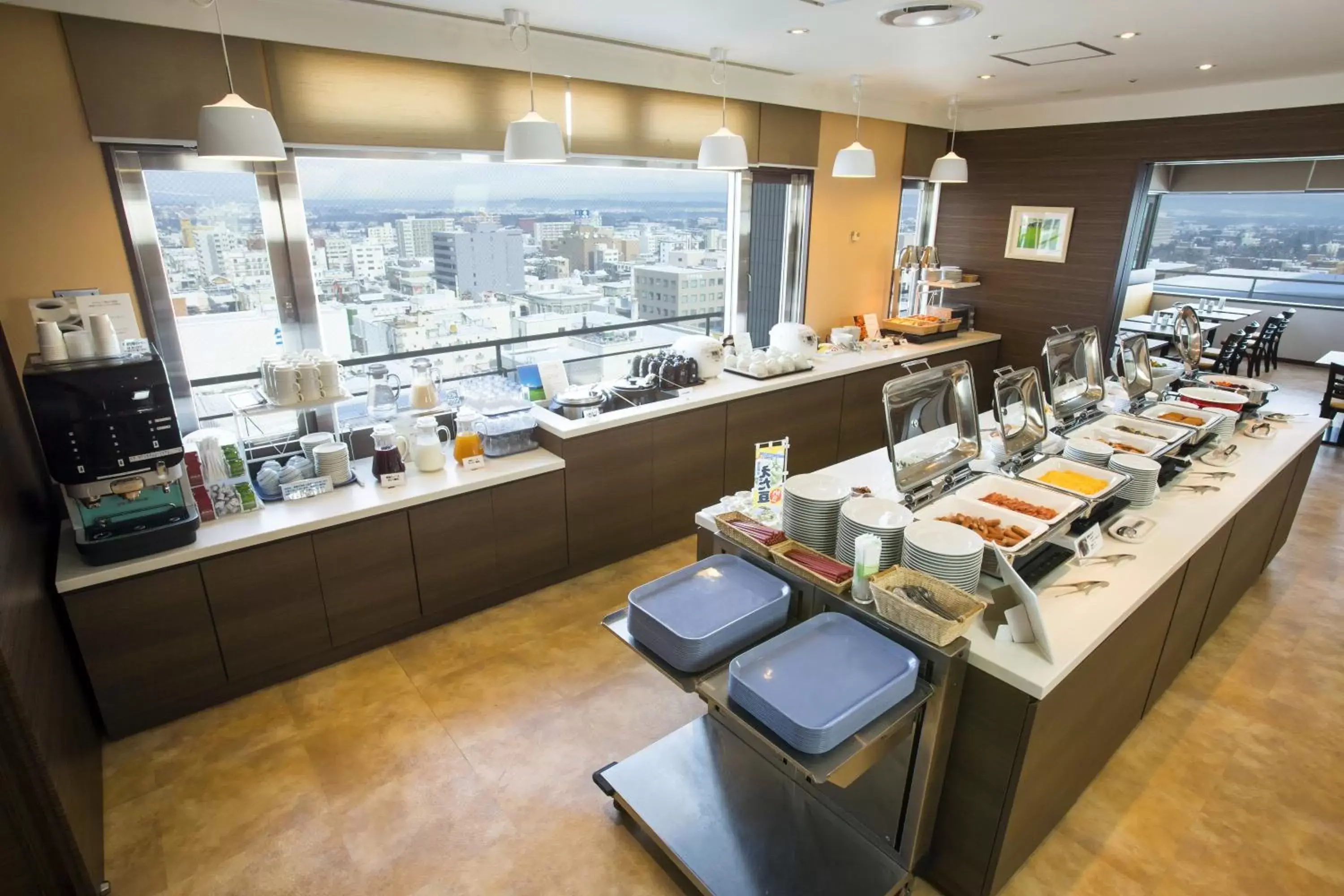 Dining area, Restaurant/Places to Eat in Premier Hotel -CABIN- Obihiro