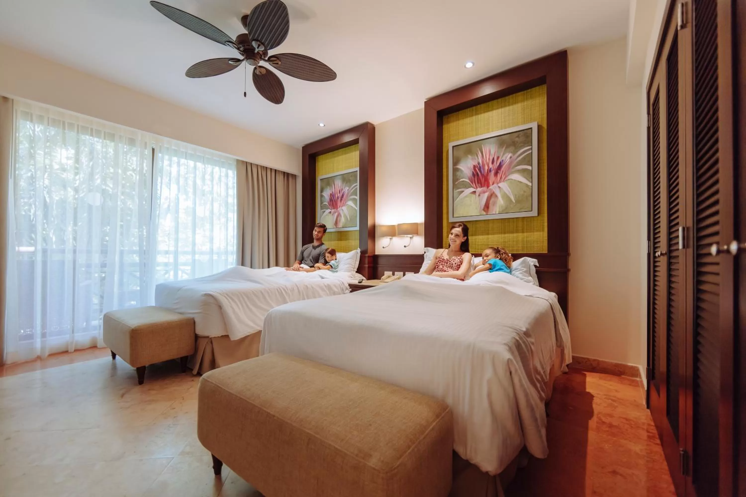 Photo of the whole room, Bed in Occidental at Xcaret Destination - All Inclusive