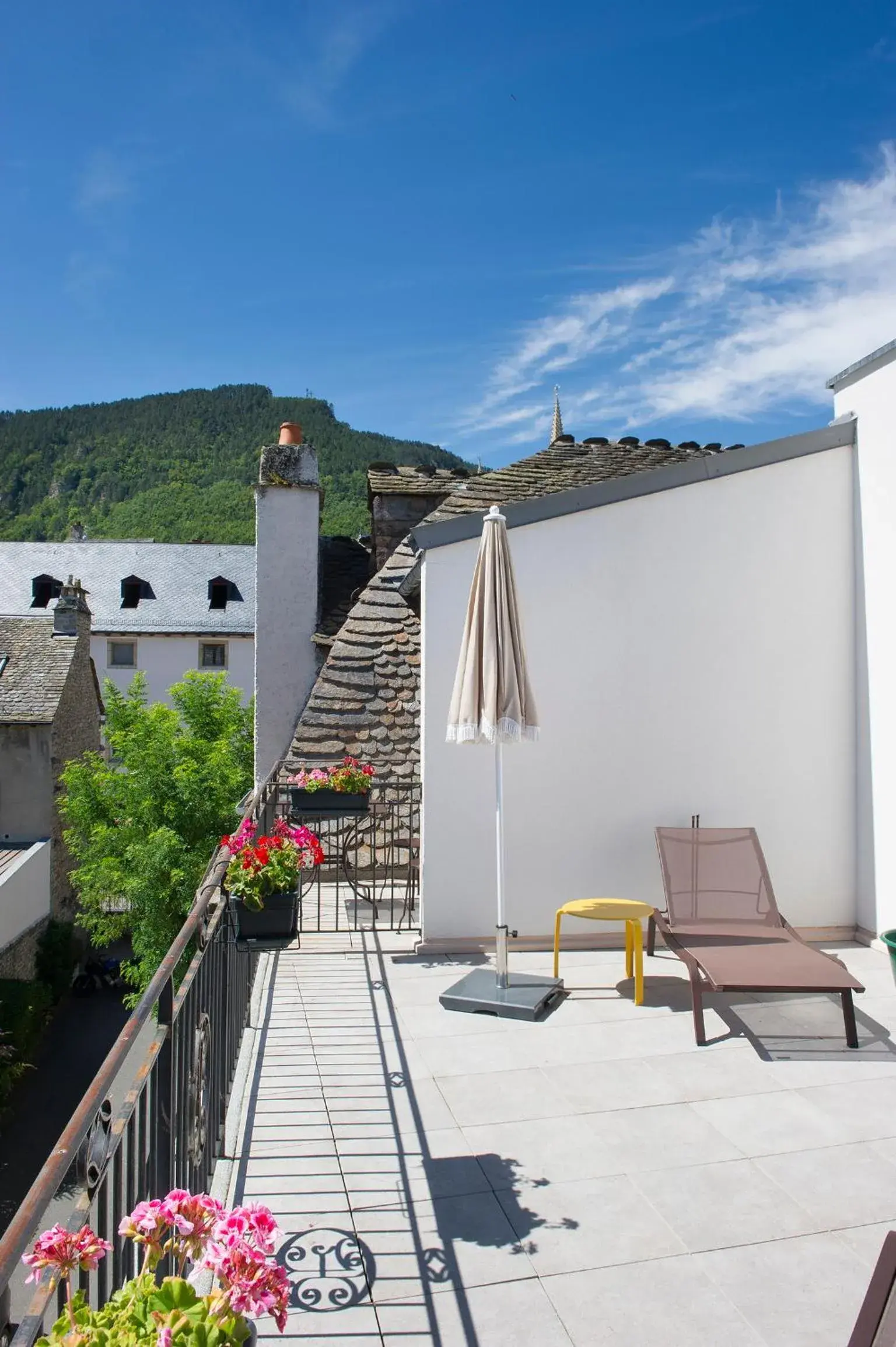 Balcony/Terrace in Hotel De France