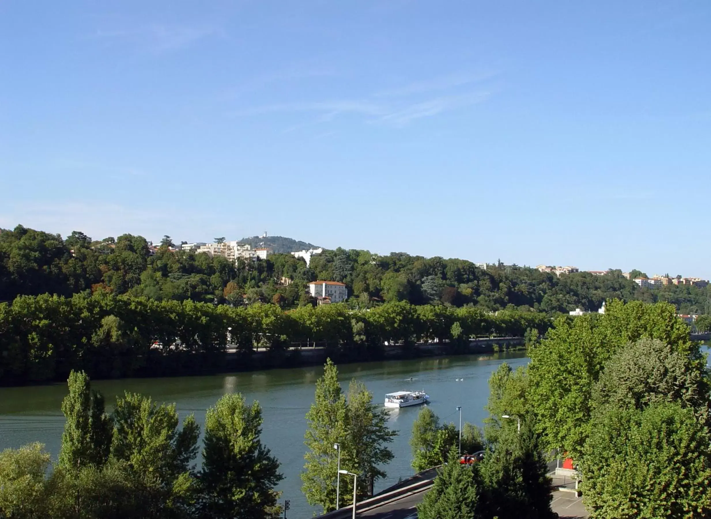 River view in Hotel Lyon-ouest