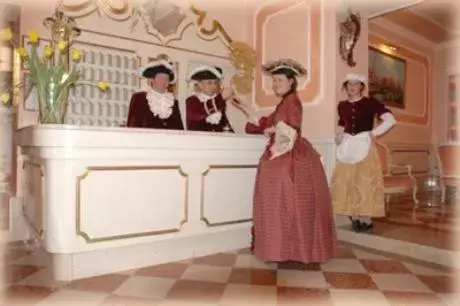 Lobby or reception in Hotel Canaletto Lobby or reception in Hotel Canaletto