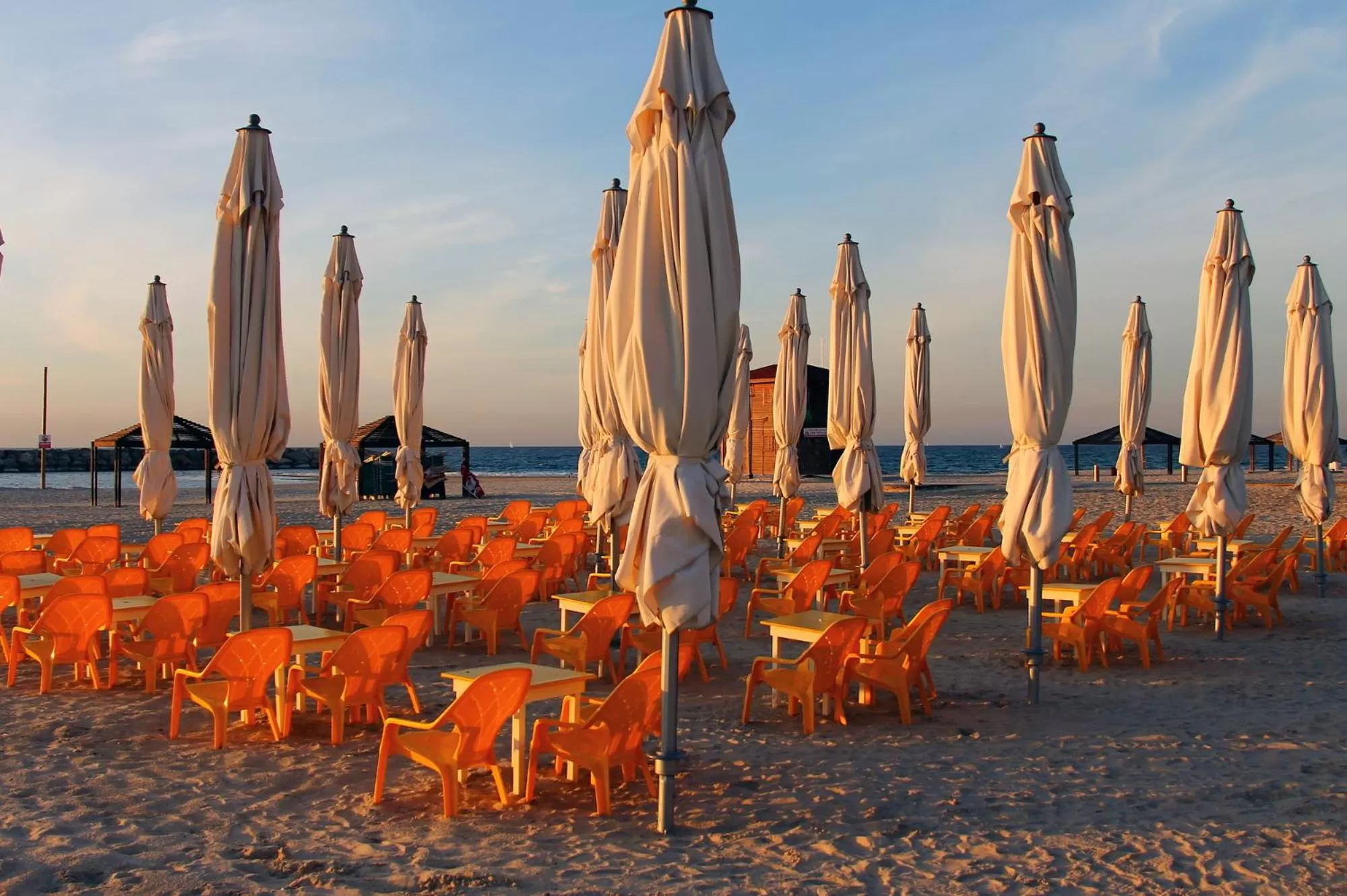 Sunset in Raphael Apartments