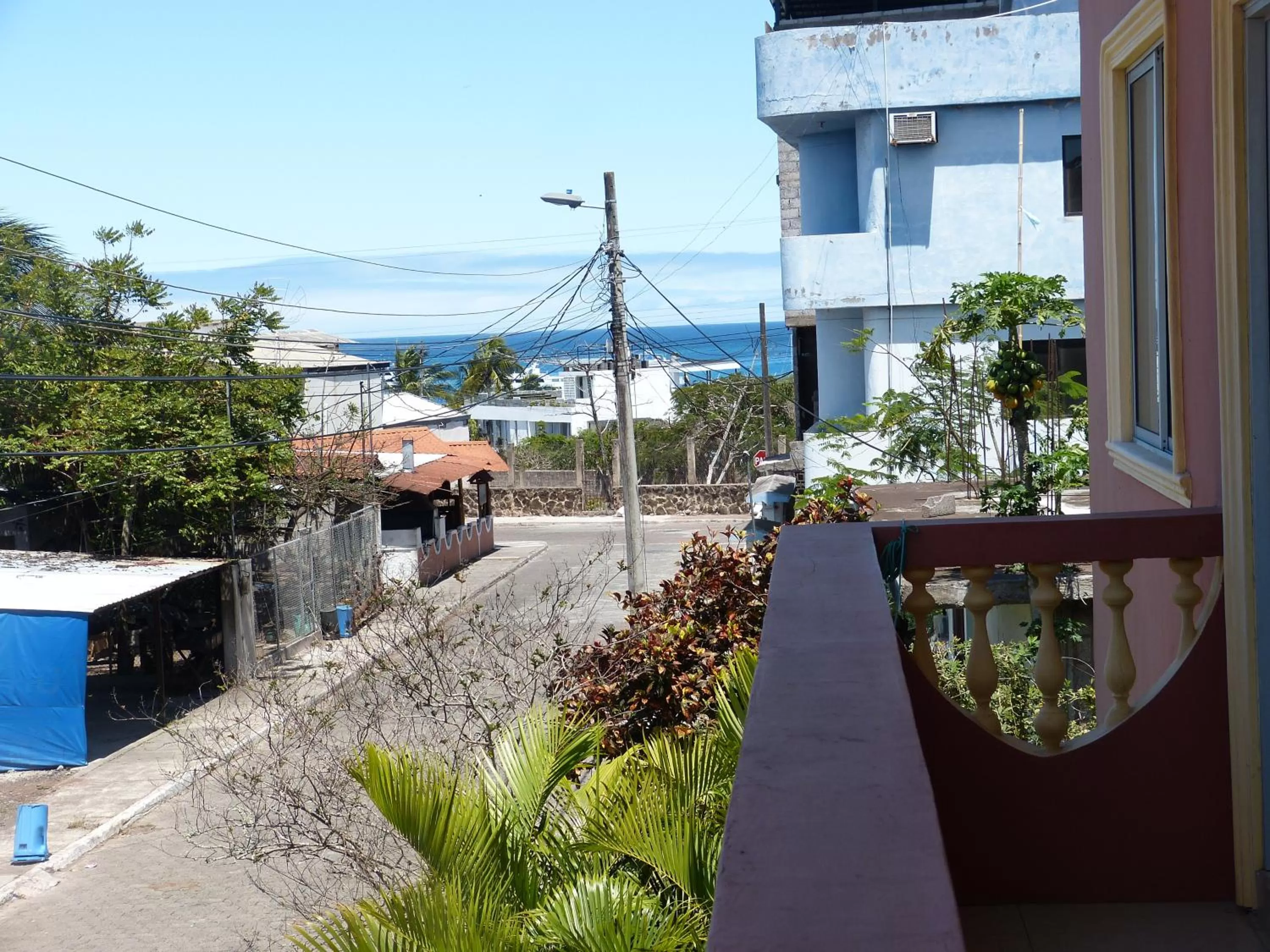 Sea view in Hostal Terito