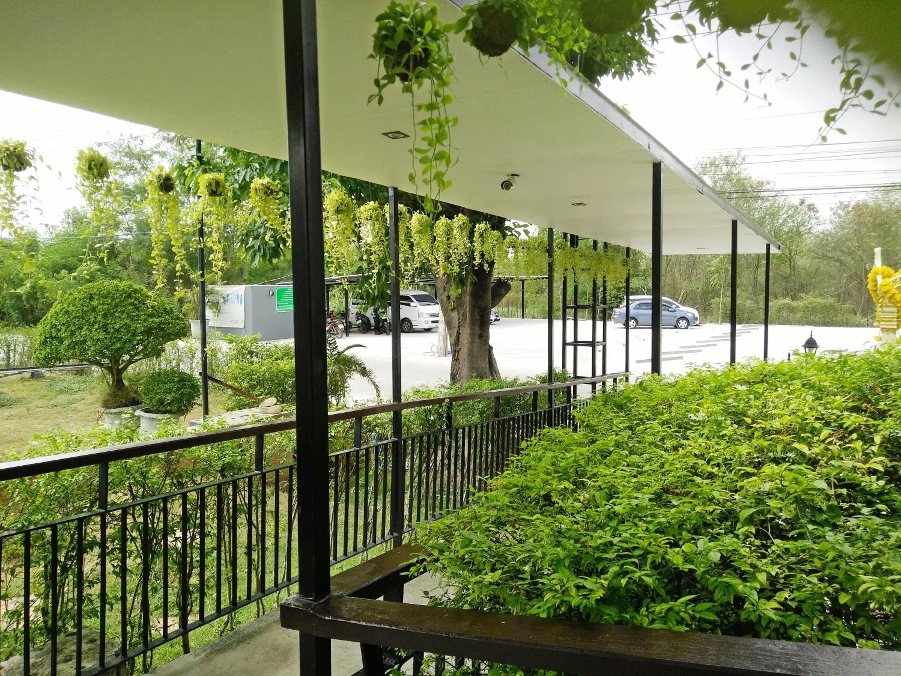 Garden view, Balcony/Terrace in Vismaya Suvarnabhumi Hotel