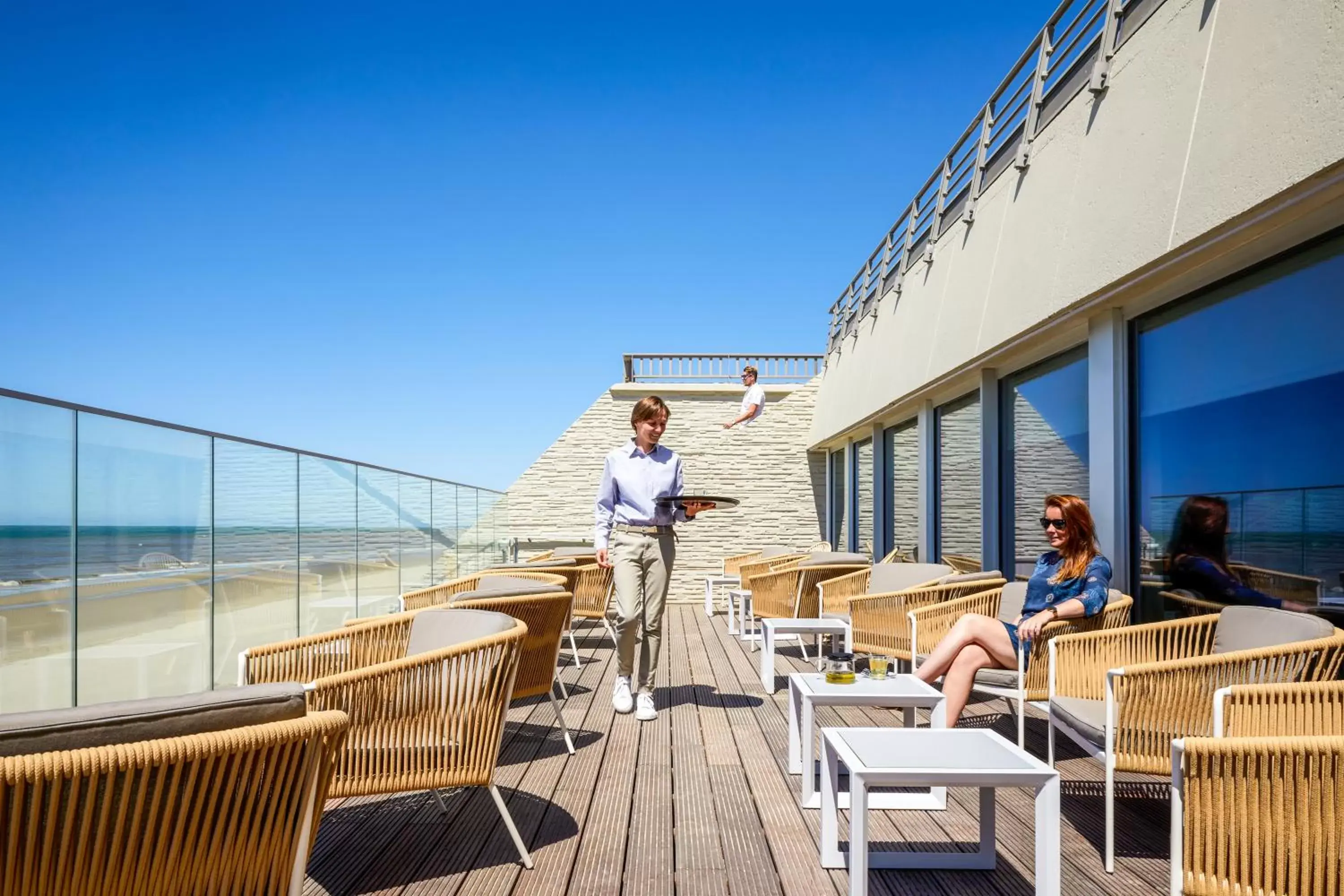 Patio in ibis Thalassa Le Touquet