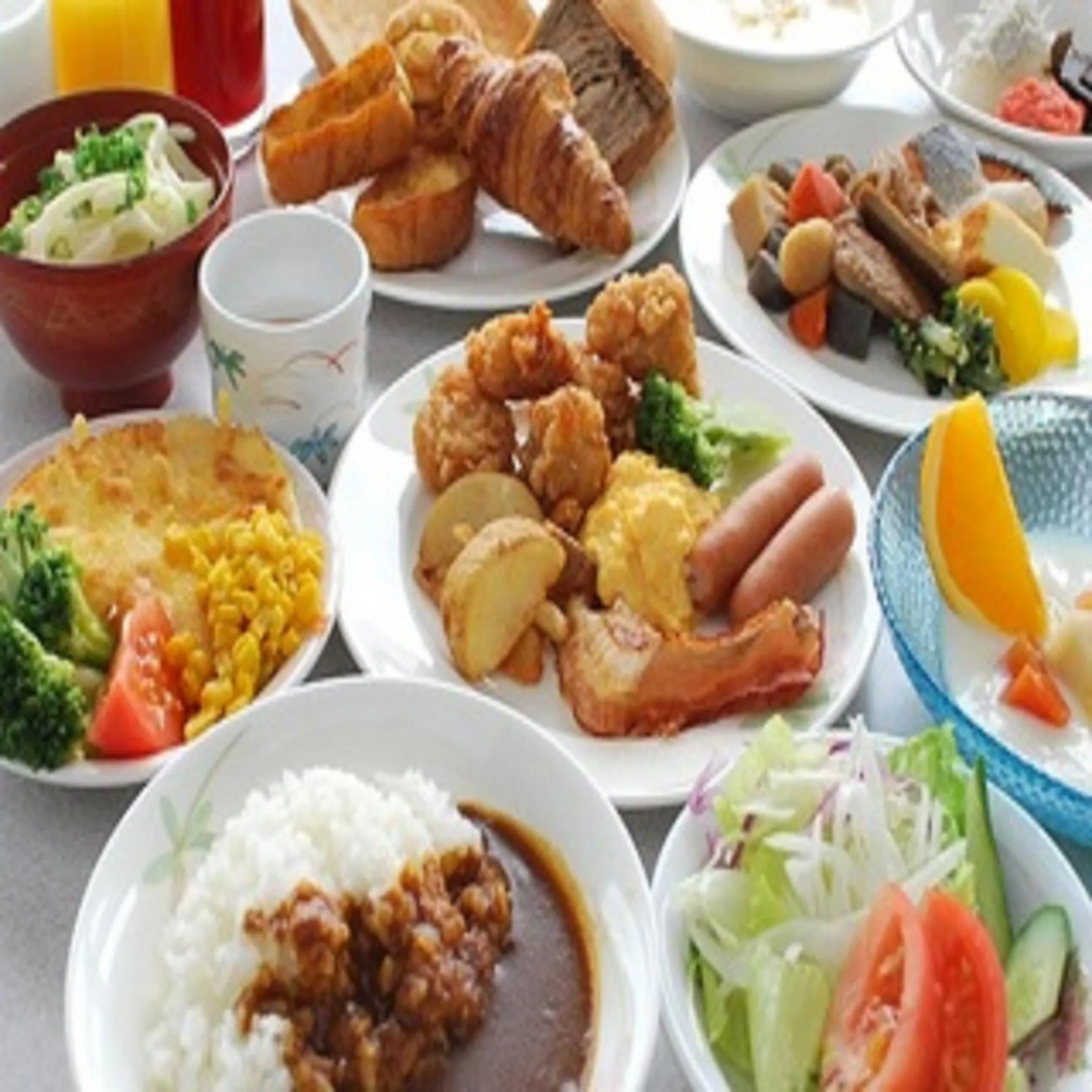 Food close-up in Hotel Crown Hills Niigata
