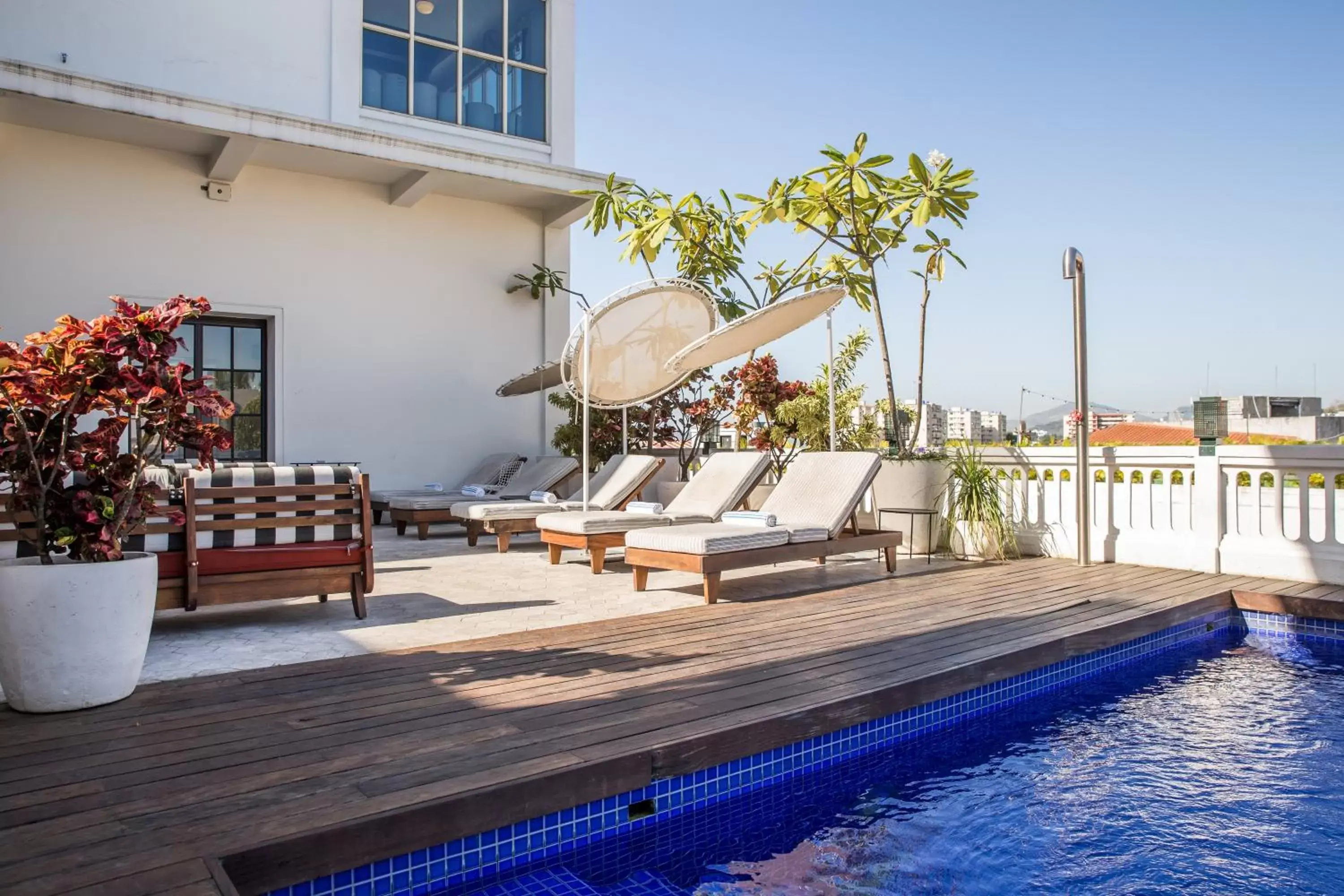 Swimming pool in American Trade Hotel