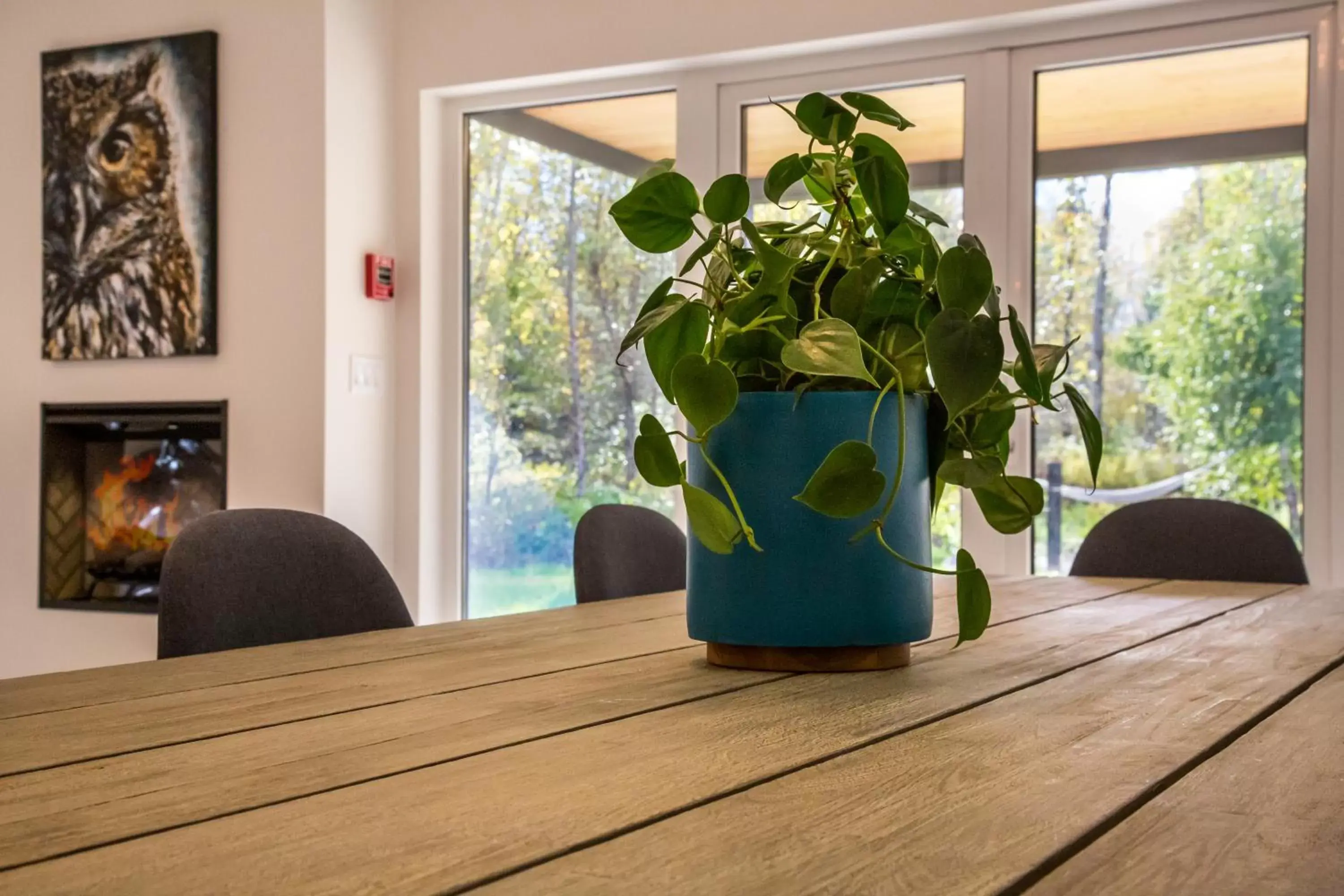 Dining area in Arrows Edge Lodge