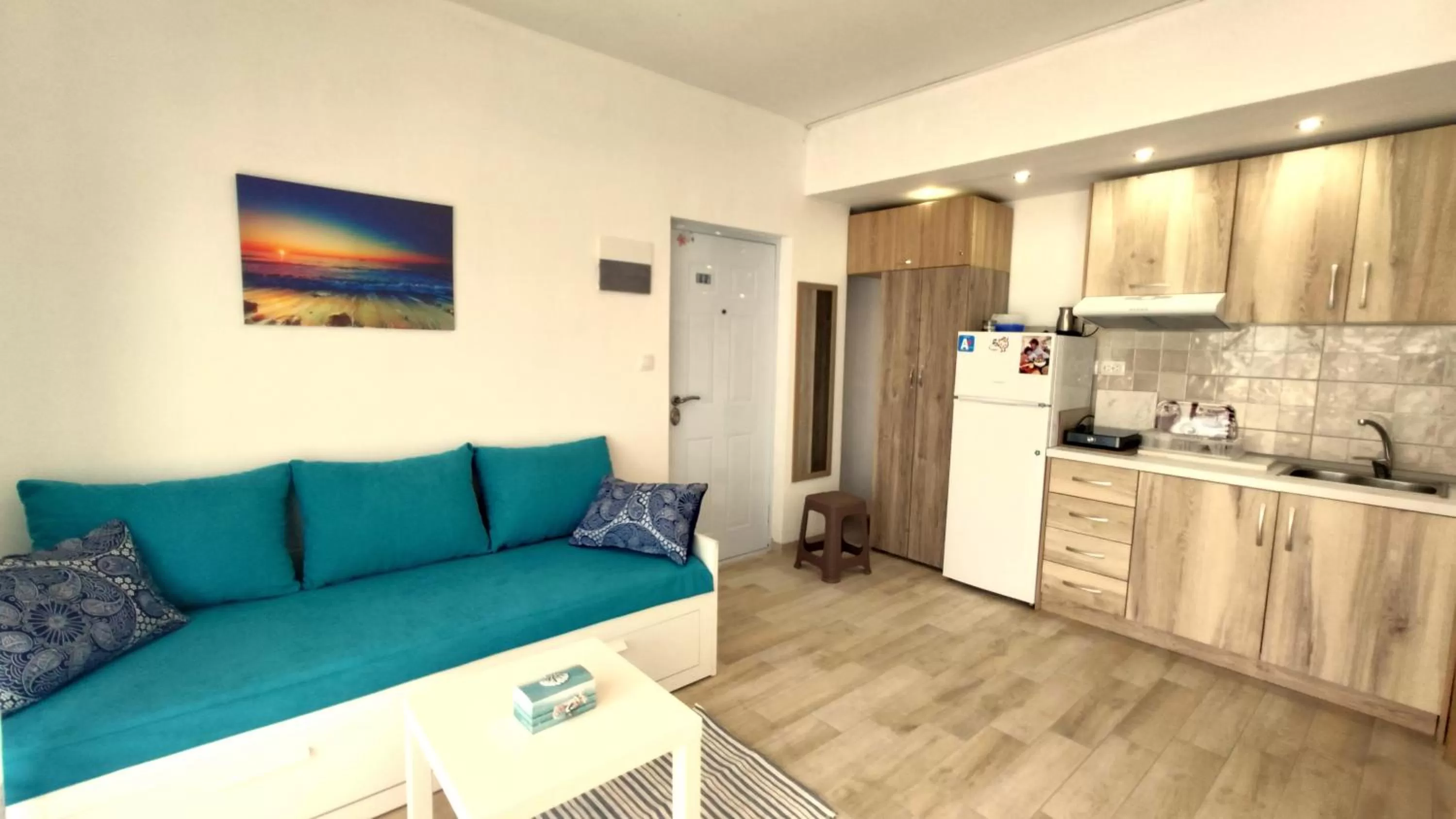 Kitchen or kitchenette, Kitchen/Kitchenette in Sea Star Apartments Kallikratia