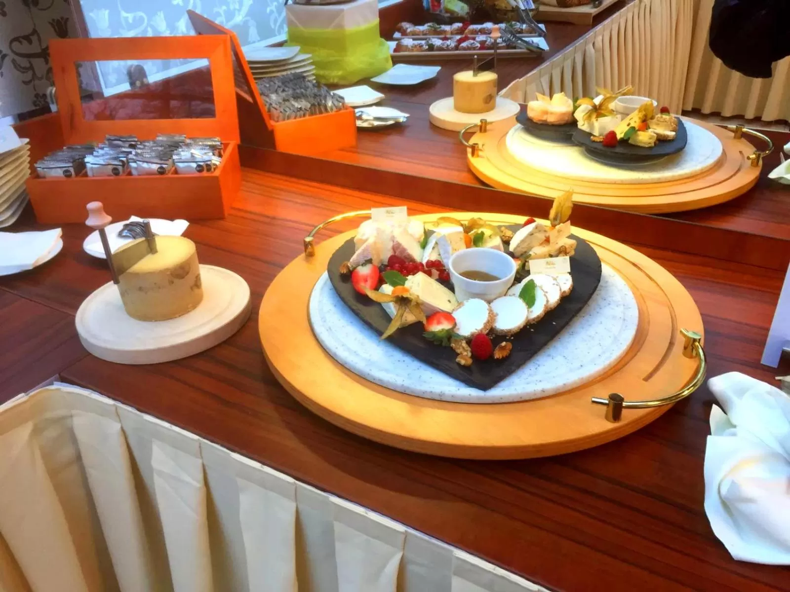 Buffet breakfast in Wellnesshotel Schönblick