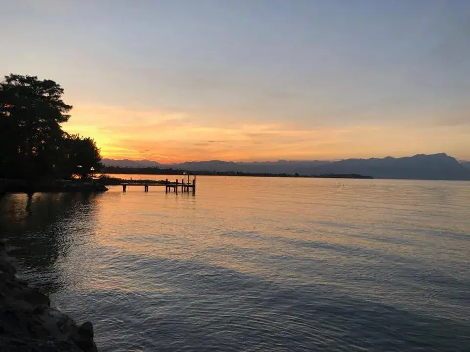 Natural landscape in Hotel Lugana Parco Al Lago