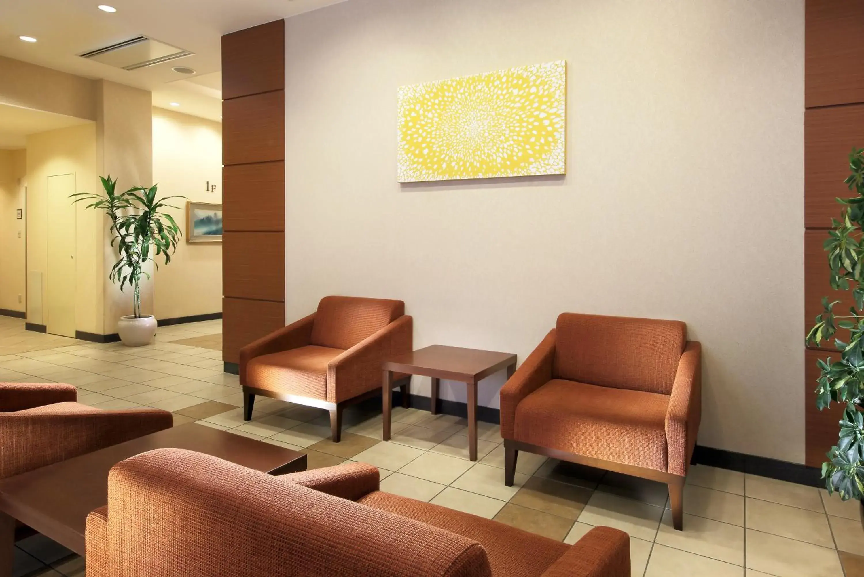 Lobby or reception in JR-East Hotel Mets Fukushima Lobby or reception in JR-East Hotel Mets Fukushima