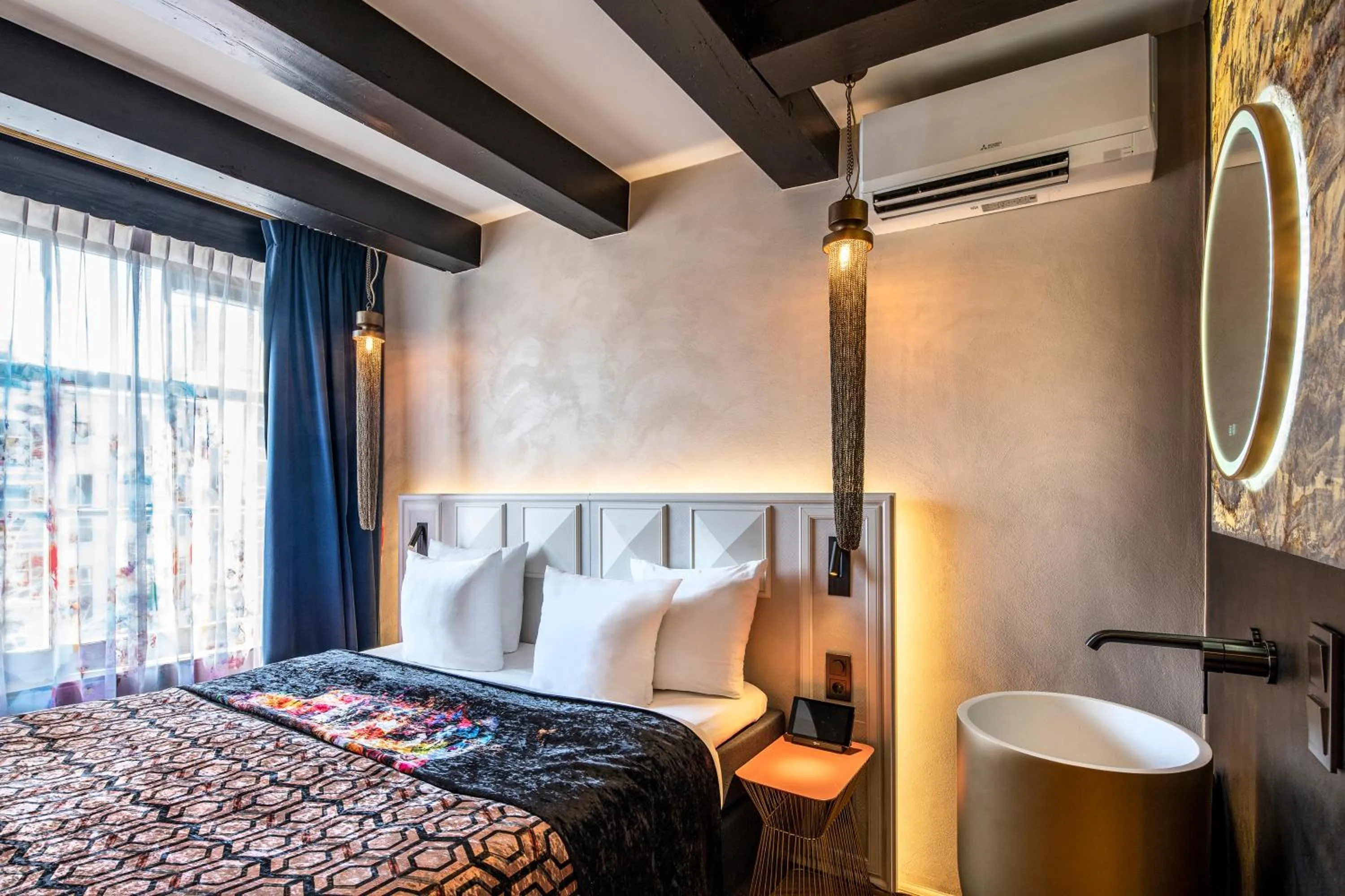 Bedroom, Bed in Rokin Hotel