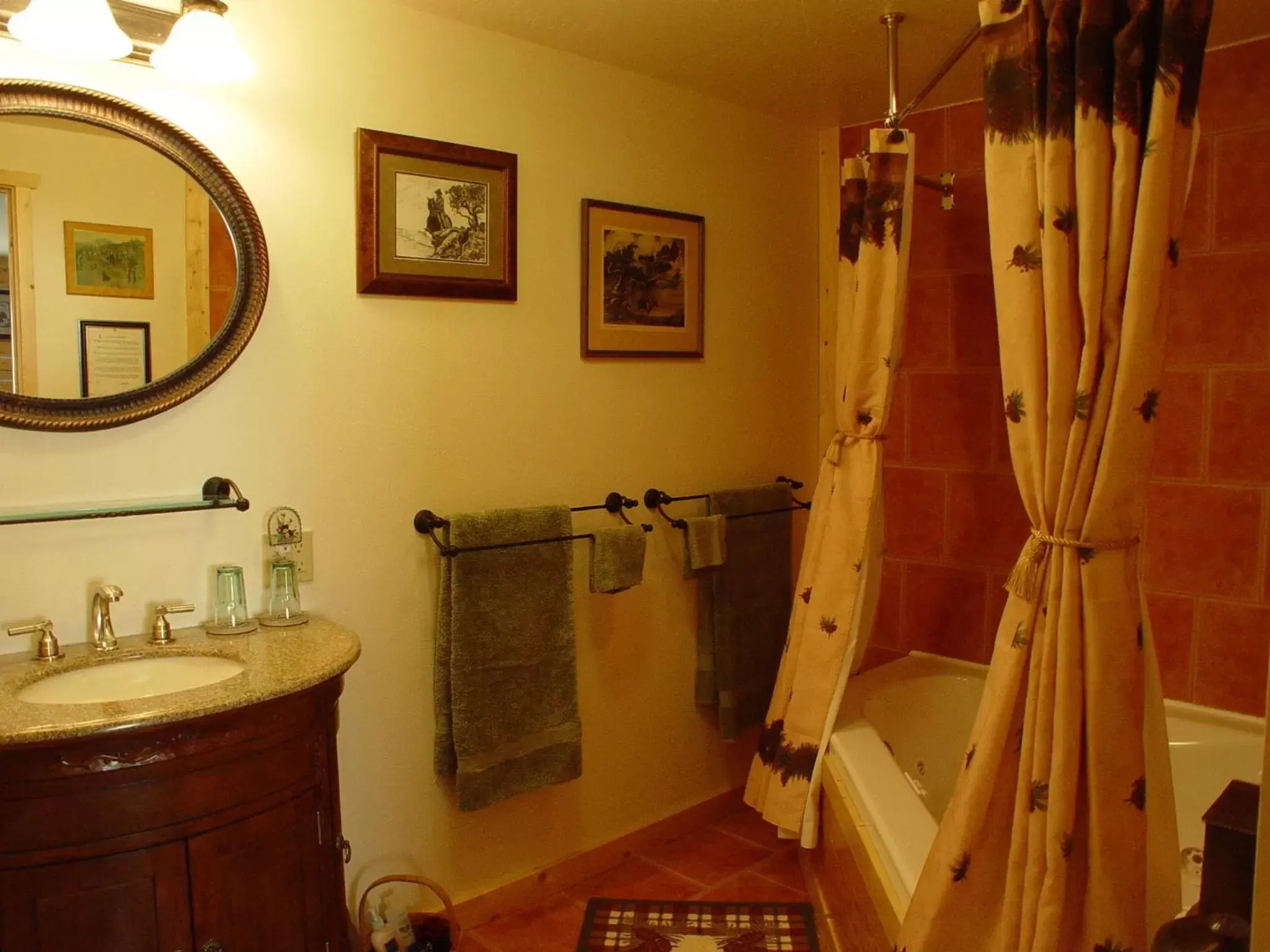 Bathroom in Blue Mountain Bed and Breakfast