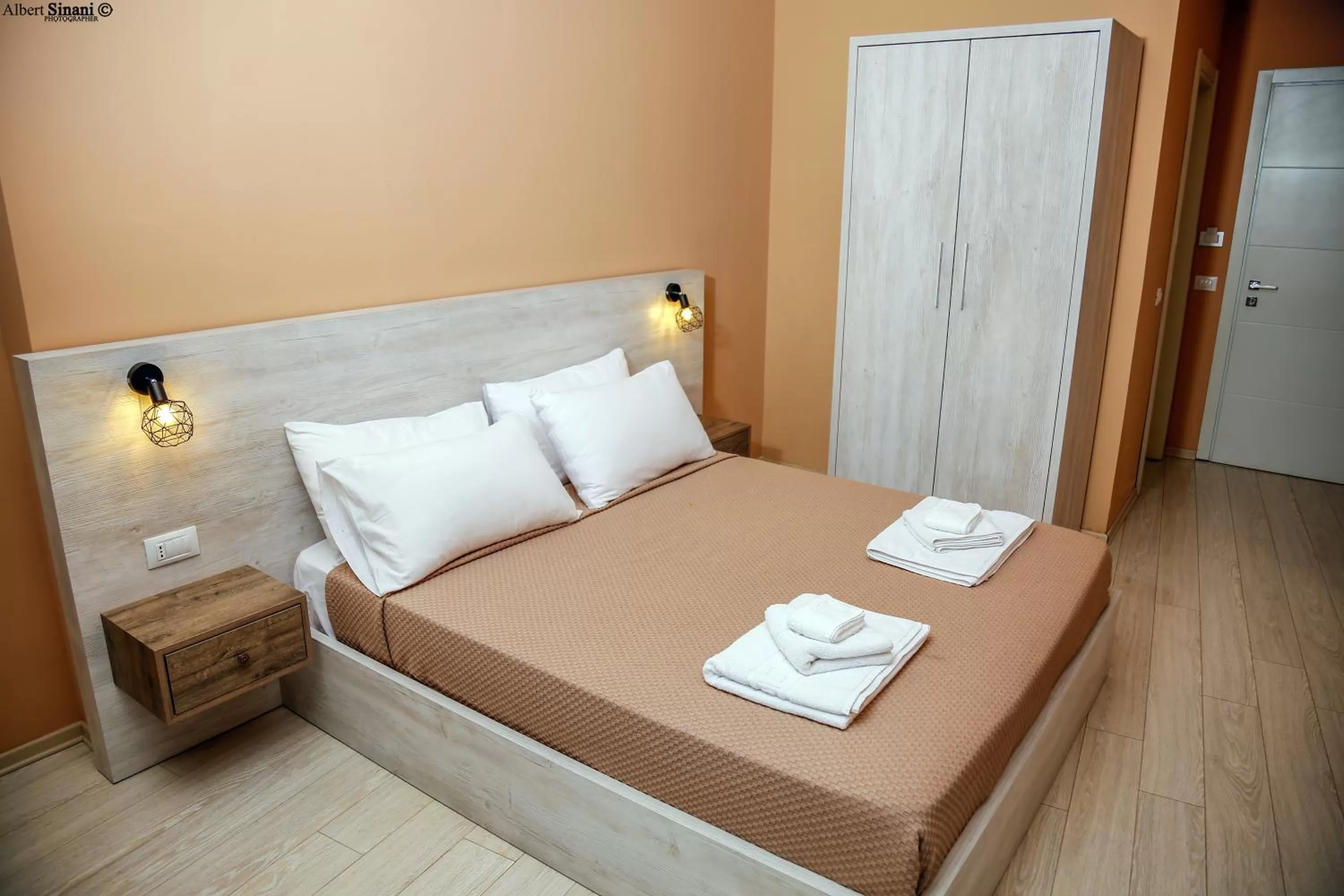 Bed in Arc Hotel Tirana