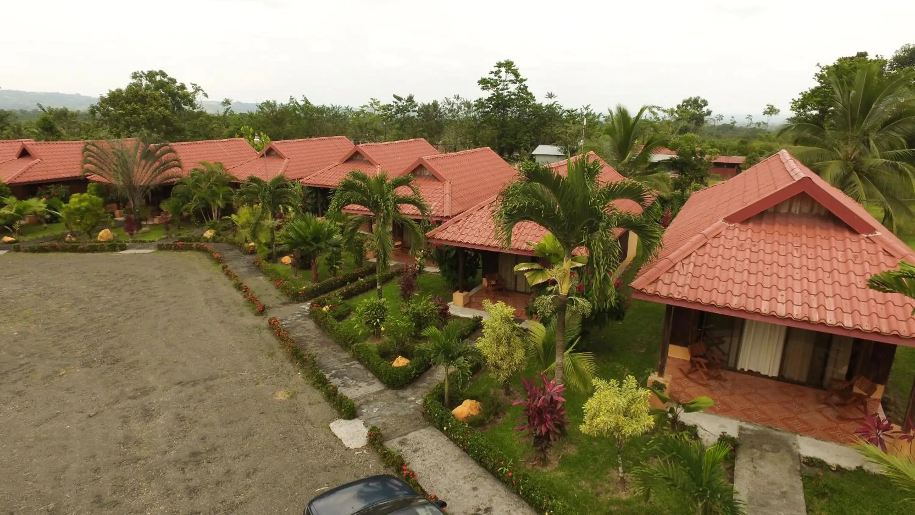 Property building, Bird's-eye View in Arenal History INN