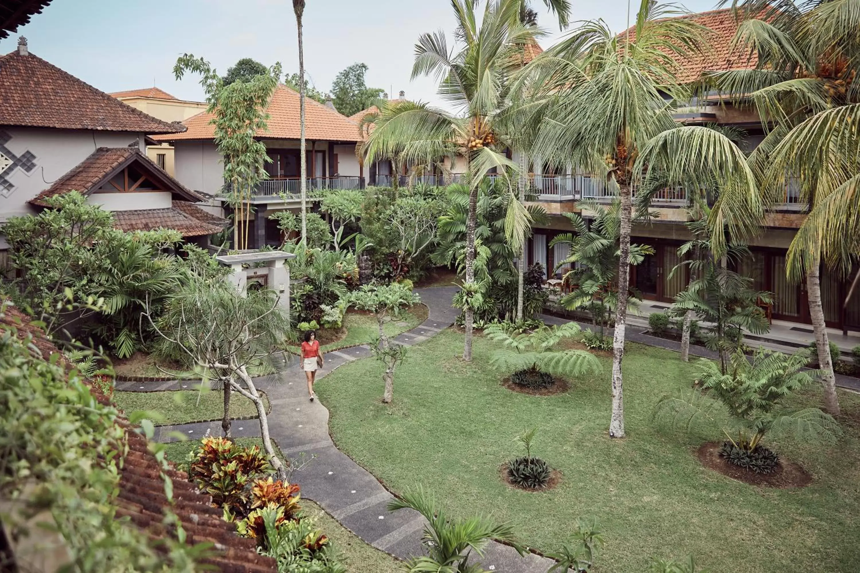 Garden, Property Building in Outpost Ubud Coliving Suites