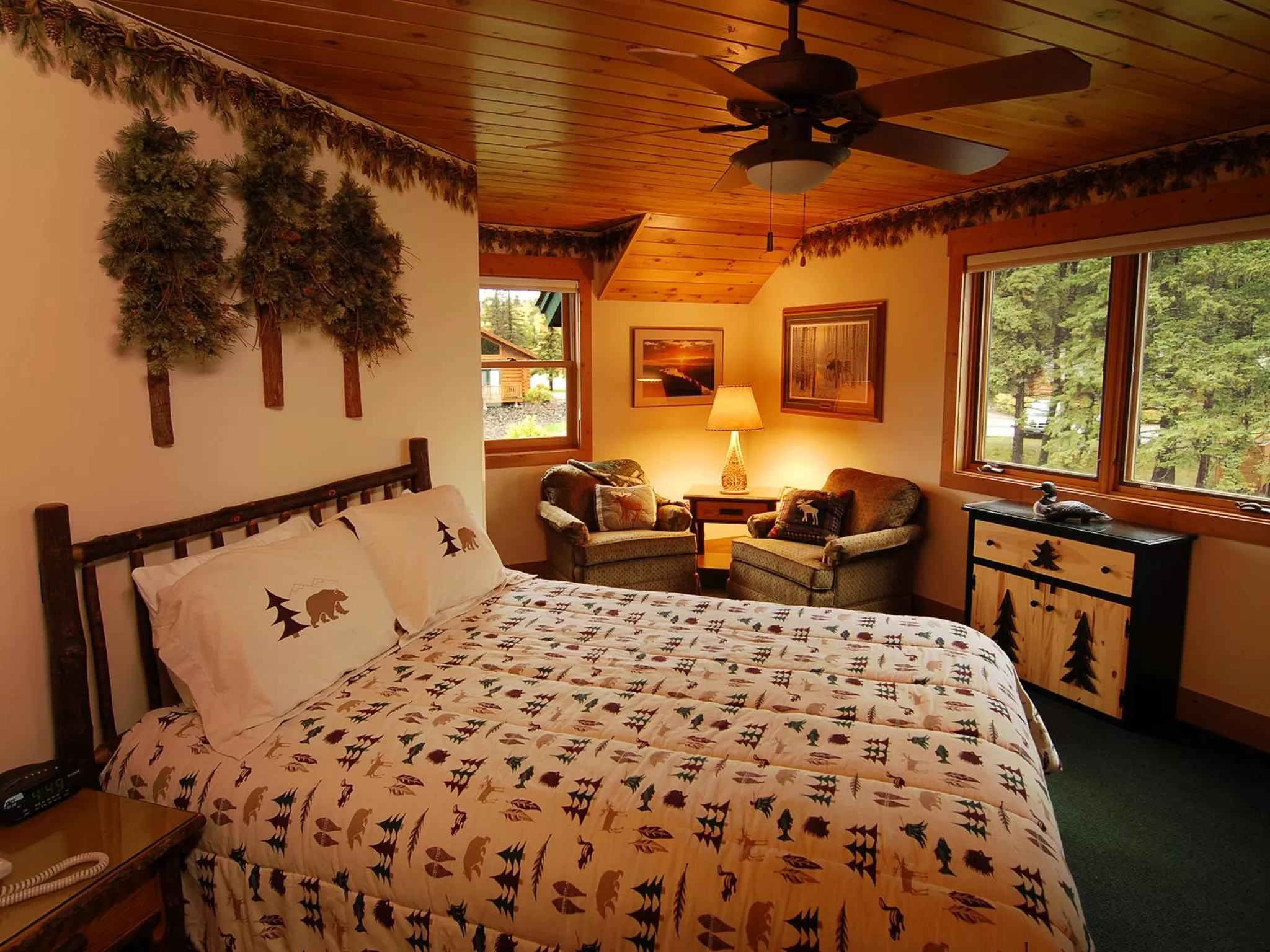 Bedroom, Bed in Grand Superior Lodge